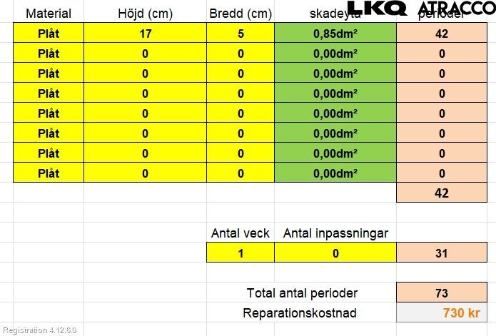 Toyota PRIUS+ ZVW40 12-20 Skärm Fram Vänster