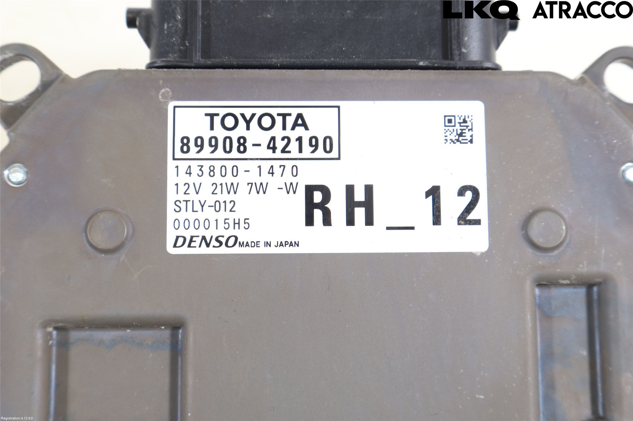 Toyota RAV4 19- Styrenhet Strålkastare