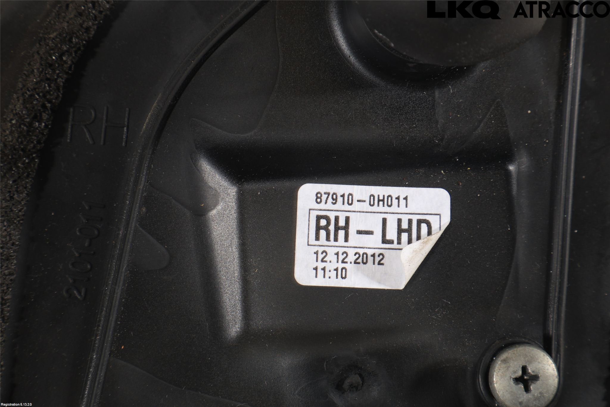 Toyota AYGO 06-14 Spegel Yttre Justerbar Hö