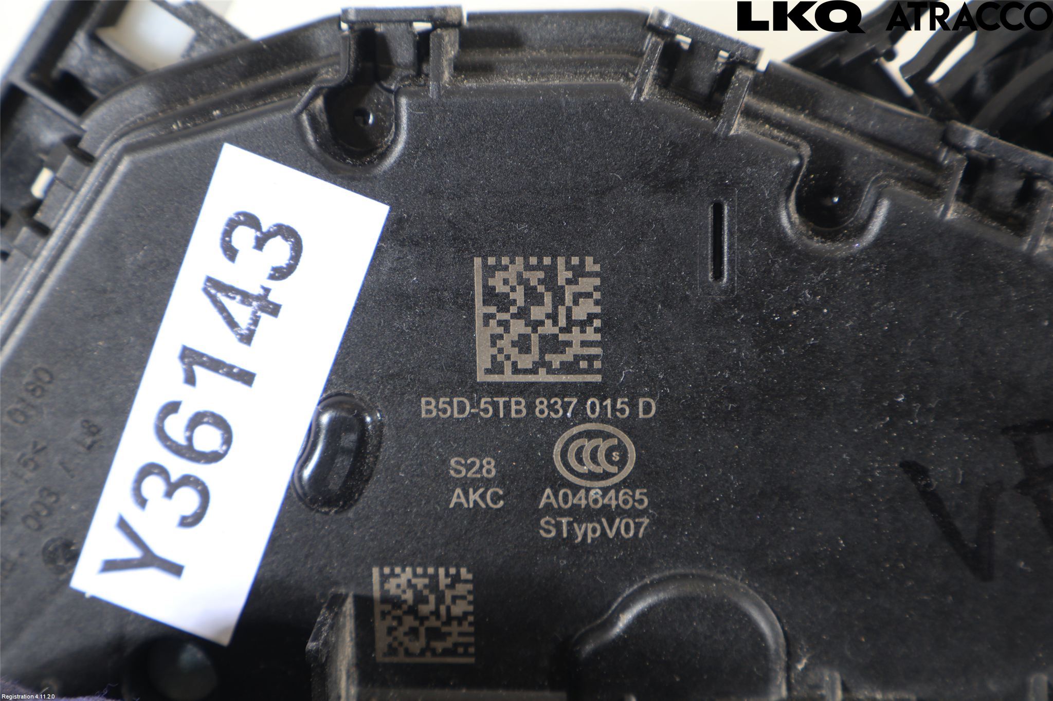 Volkswagen VW ID BUZZ/CARGO 22- Låskista-Dörrlås