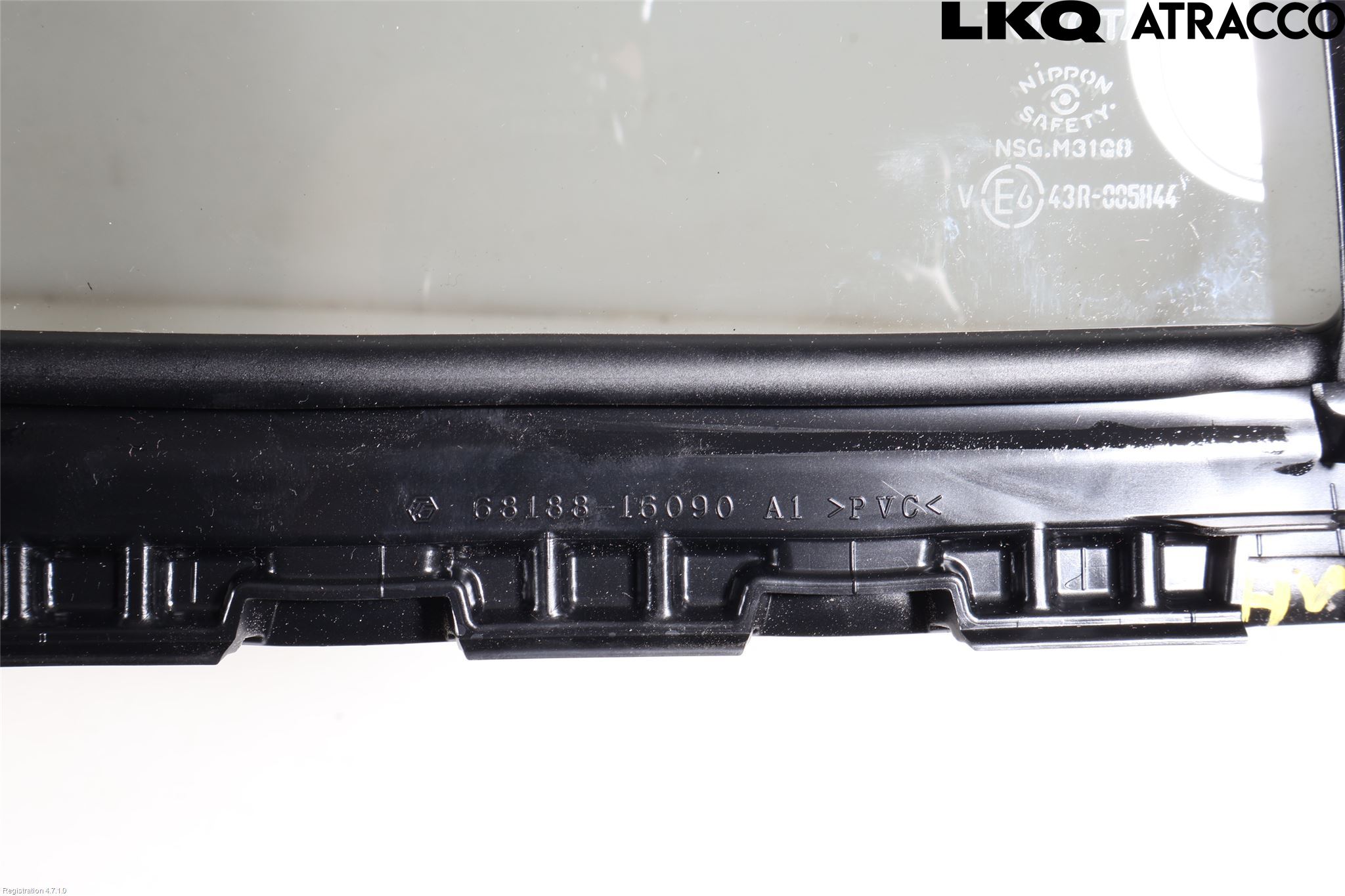 Toyota COROLLA CROSS XG10 22- Dörruta Bak Lilla Hö