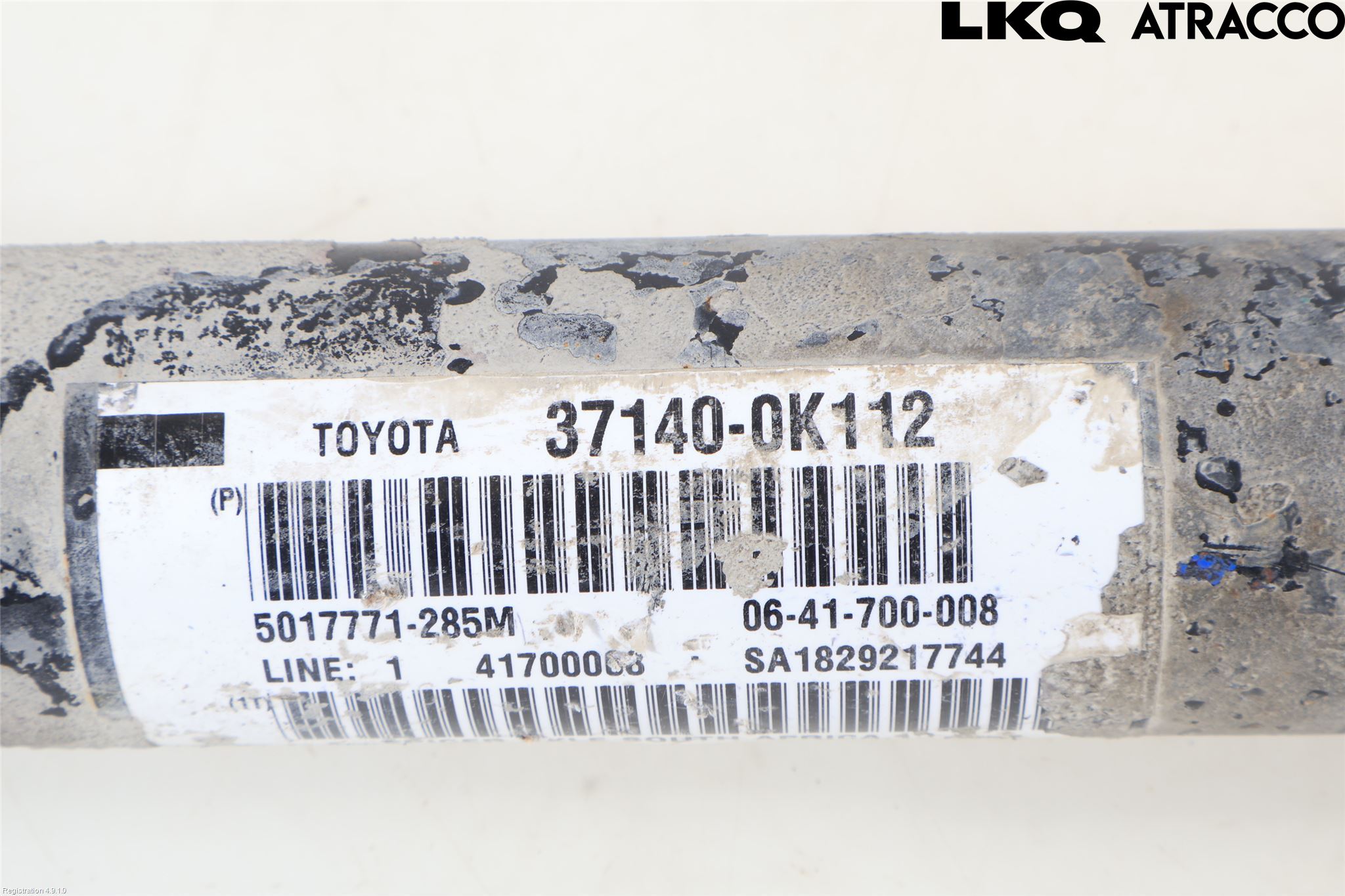 Toyota HILUX 16- Mellanaxel Främre 4Wd