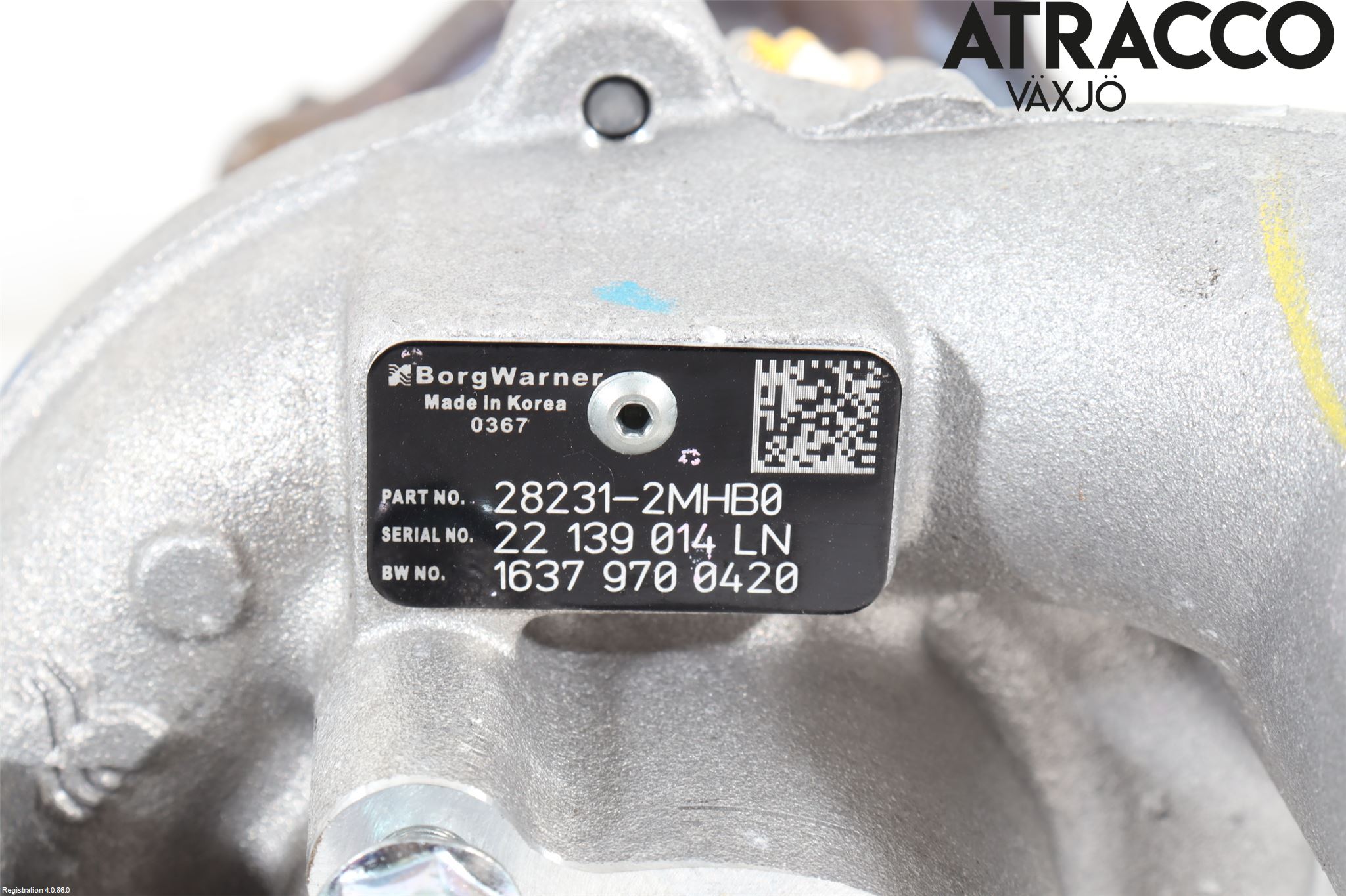 Hyundai TUCSON 05- Turboaggregat