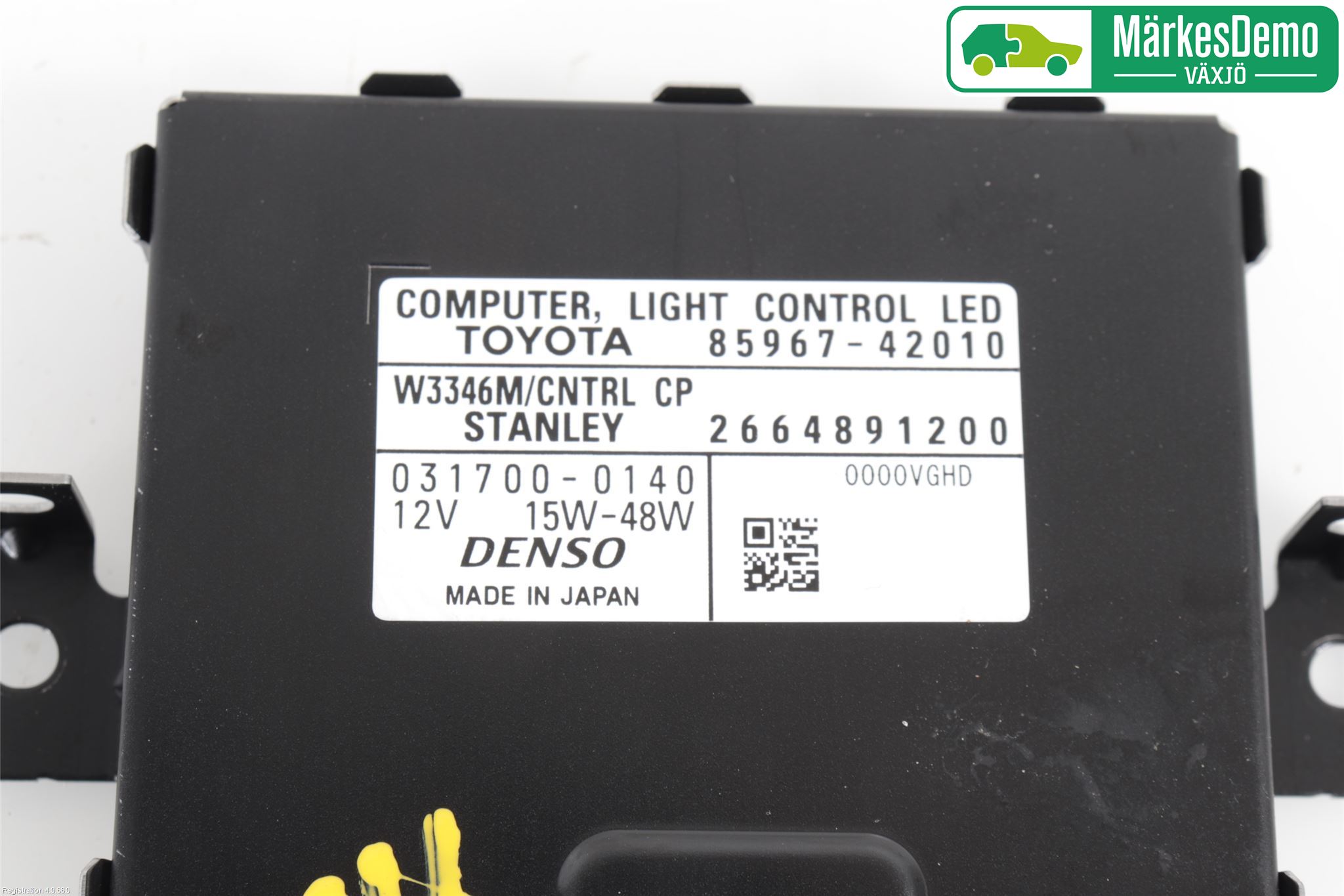 Toyota RAV4 13-18 Styrenhet Strålkastare