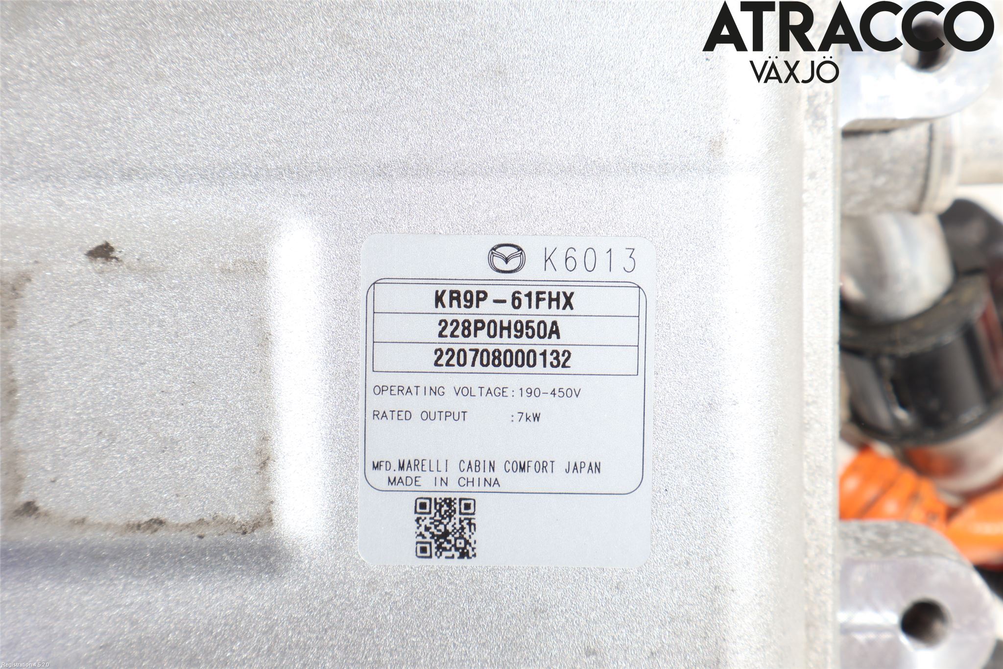 Mazda CX-60 22- Värme Cirkulationspump