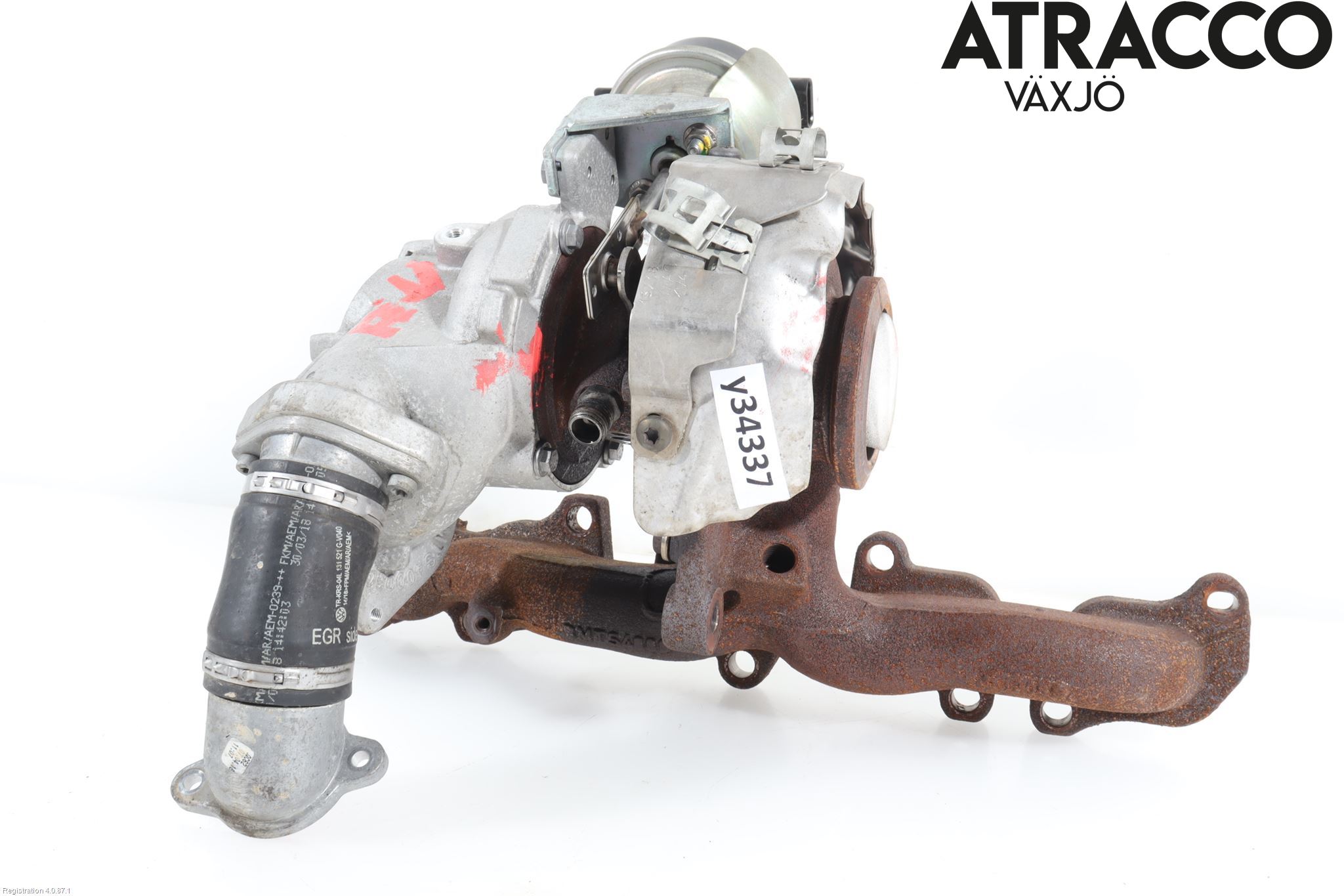 Volkswagen VW CADDY 16-20 Turboaggregat