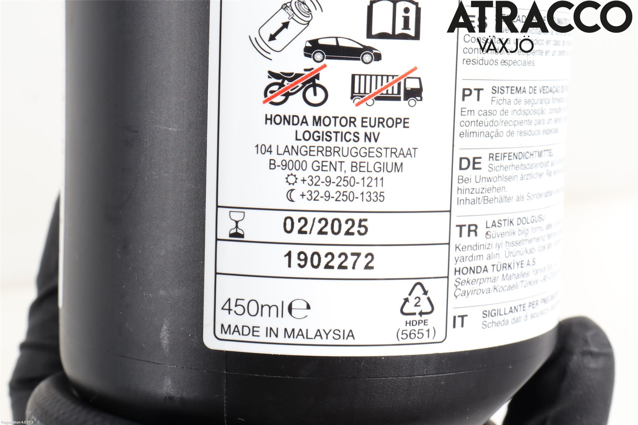 Honda CR-V 19-22 Kompressor Däck