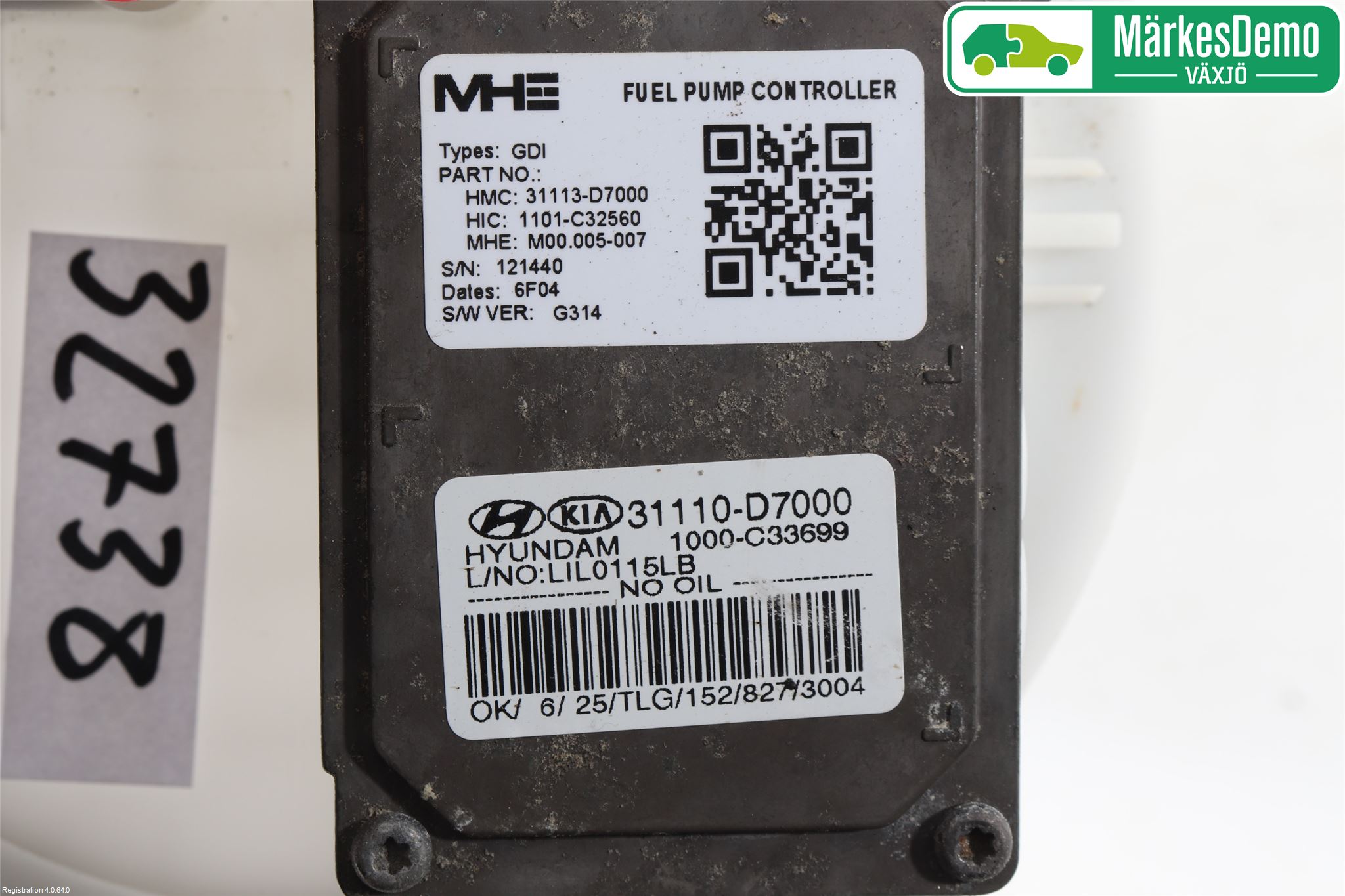 Hyundai TUCSON 05- Bränslepump El