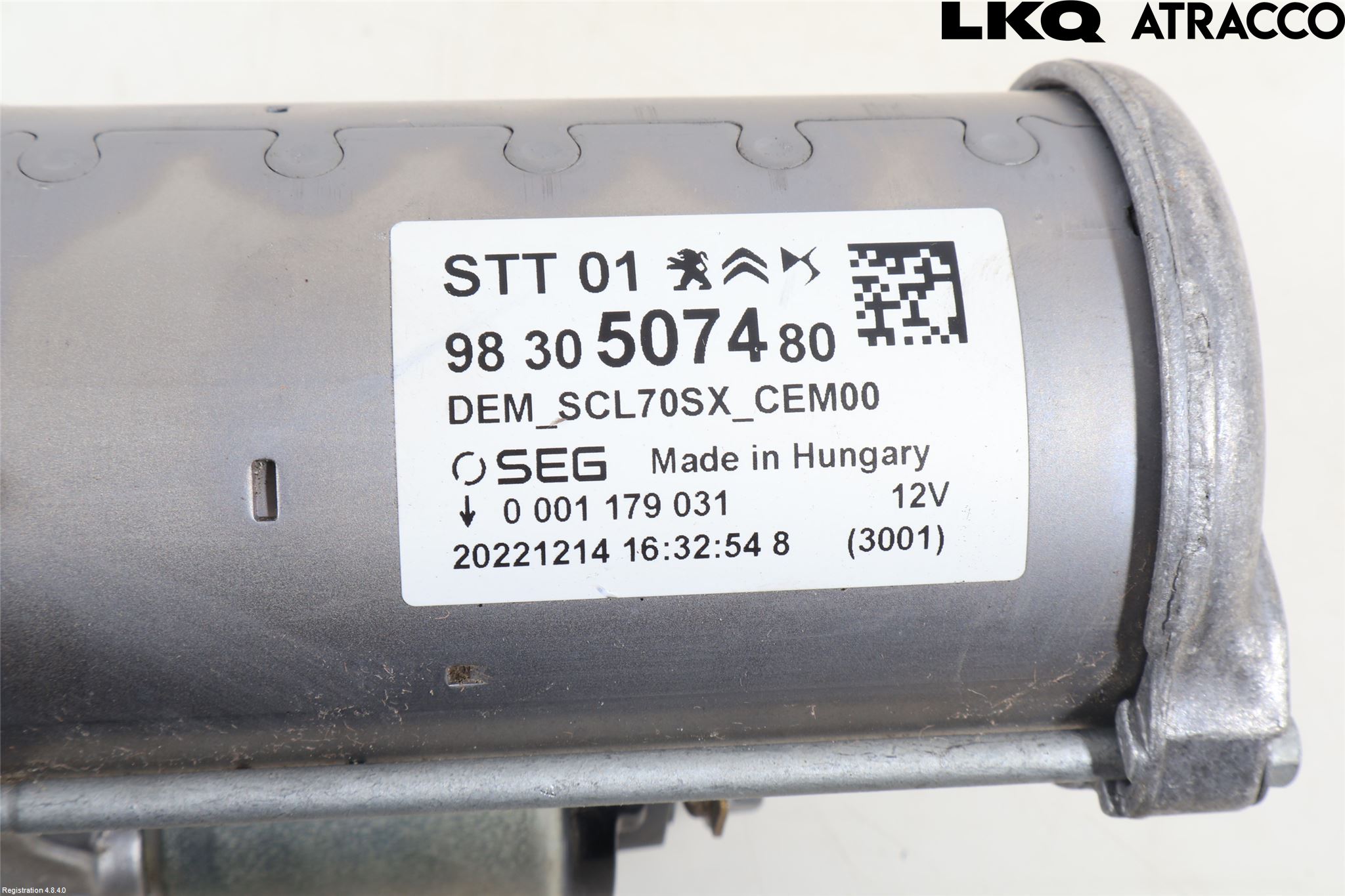Peugeot 2008/E-2008 20- Startmotor