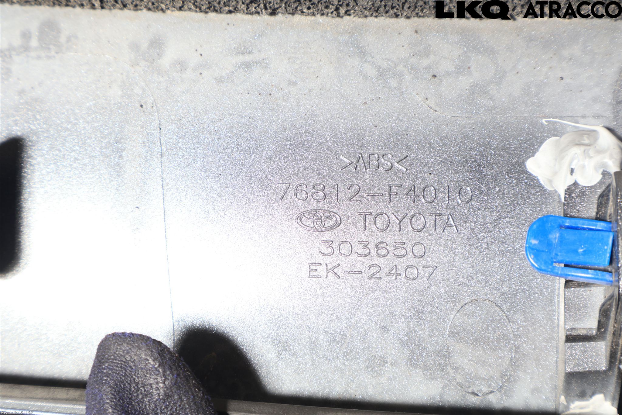 Toyota C-HR 16-23 Stötfångarlist Bak