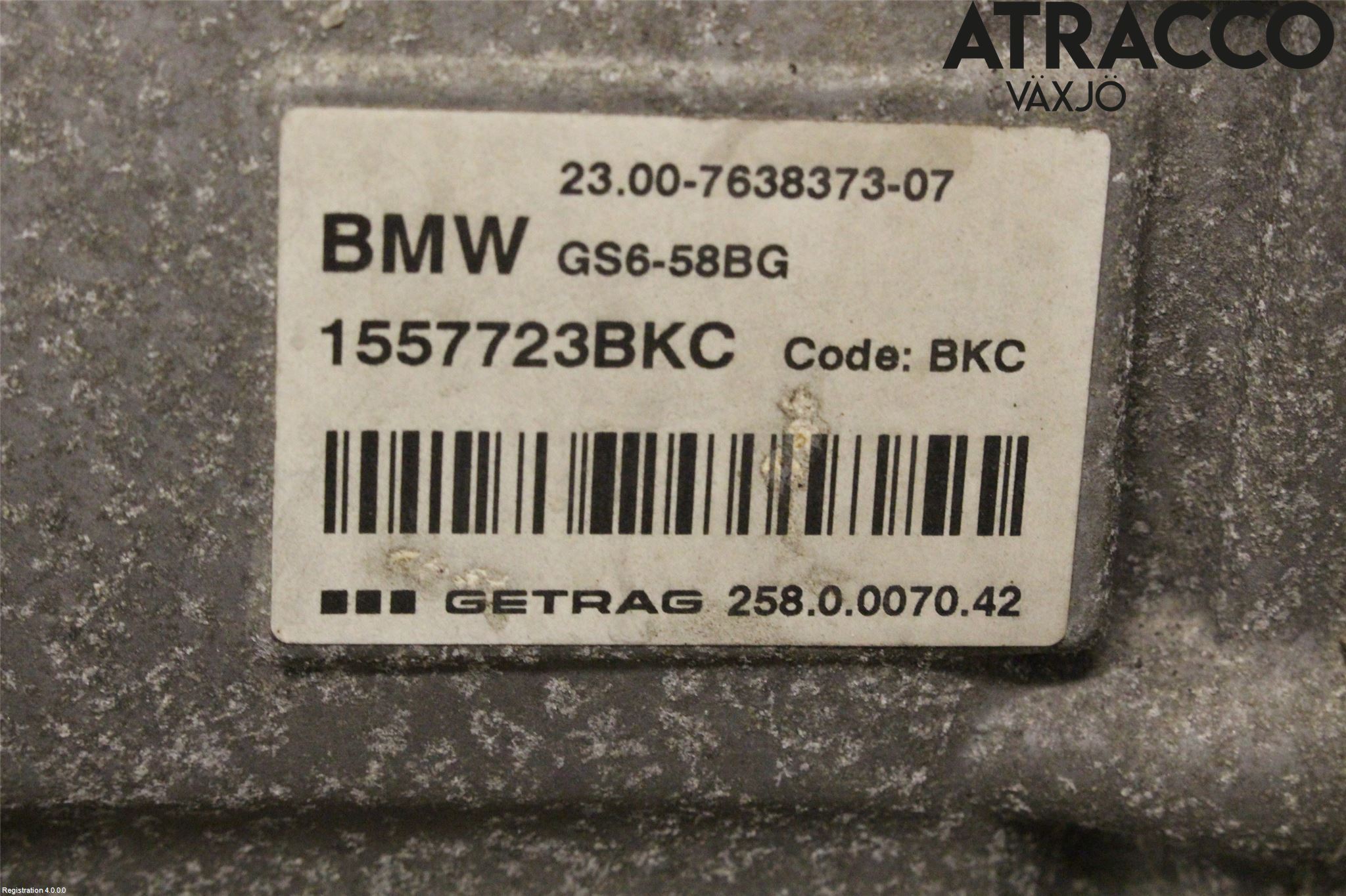 Mini COOPER CLUBMAN F54 16- Växellåda Man 6 Vxl