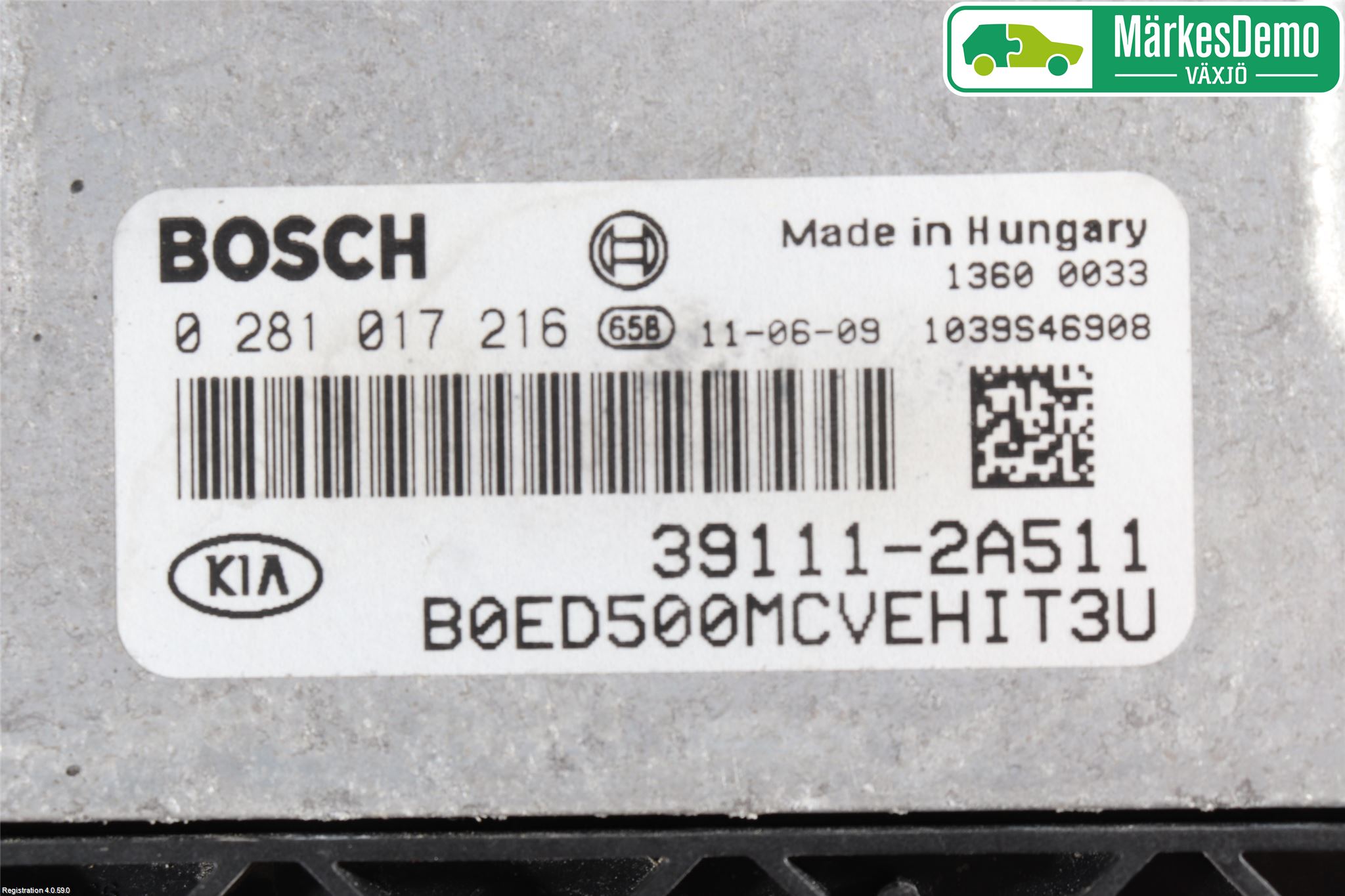 Kia CEED 06-12 Styrenhet Inspump Diesel