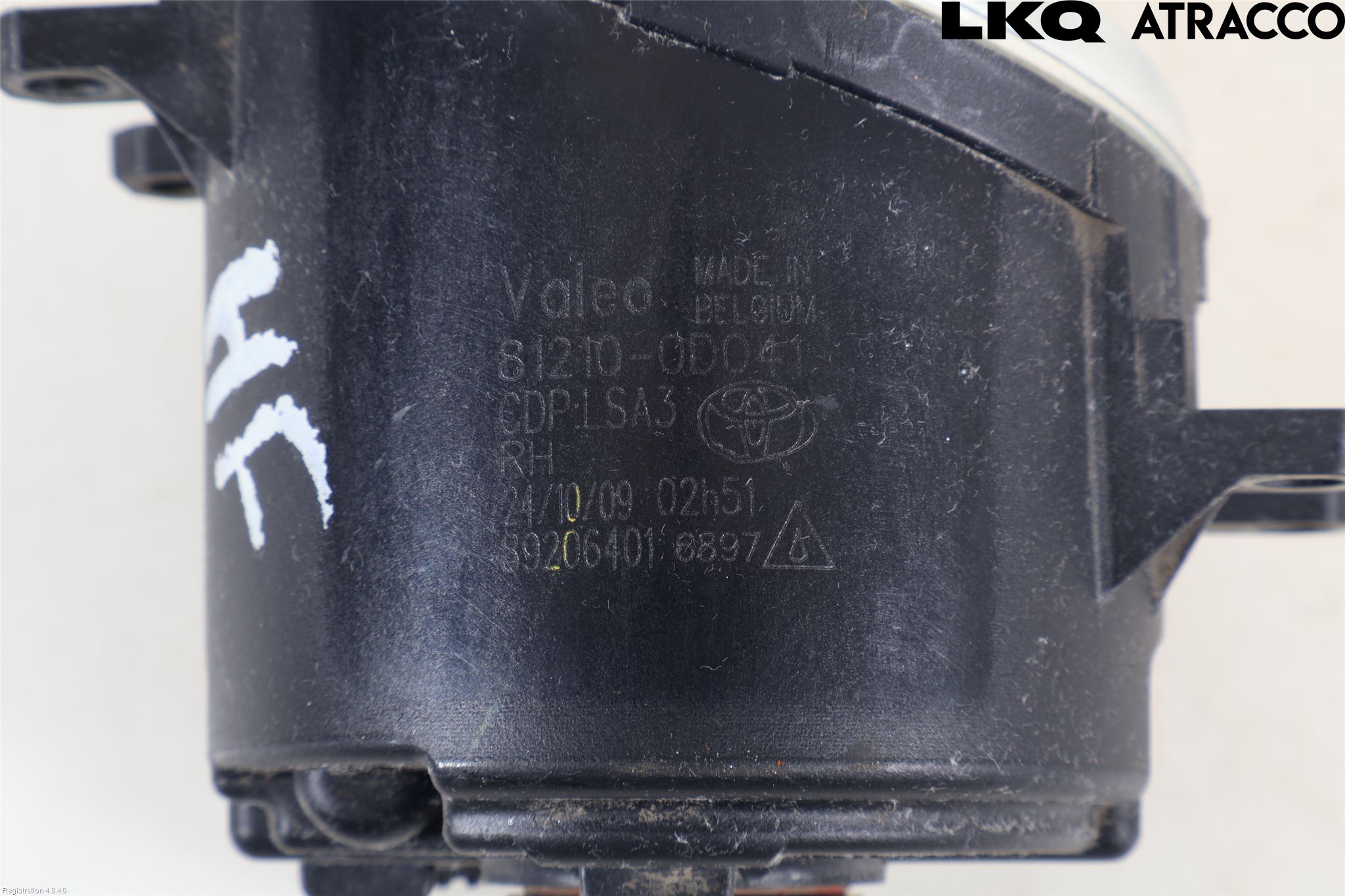 Toyota YARIS XP90 06-11 Dimljus-Varselljus Fram