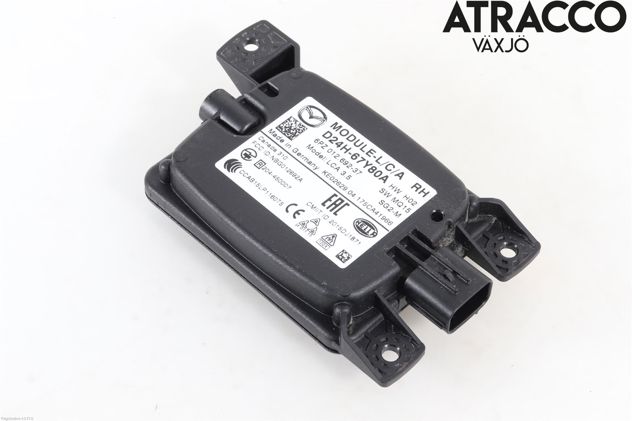 Mazda CX-3 Sensor Aktivt Kollisionsskydd