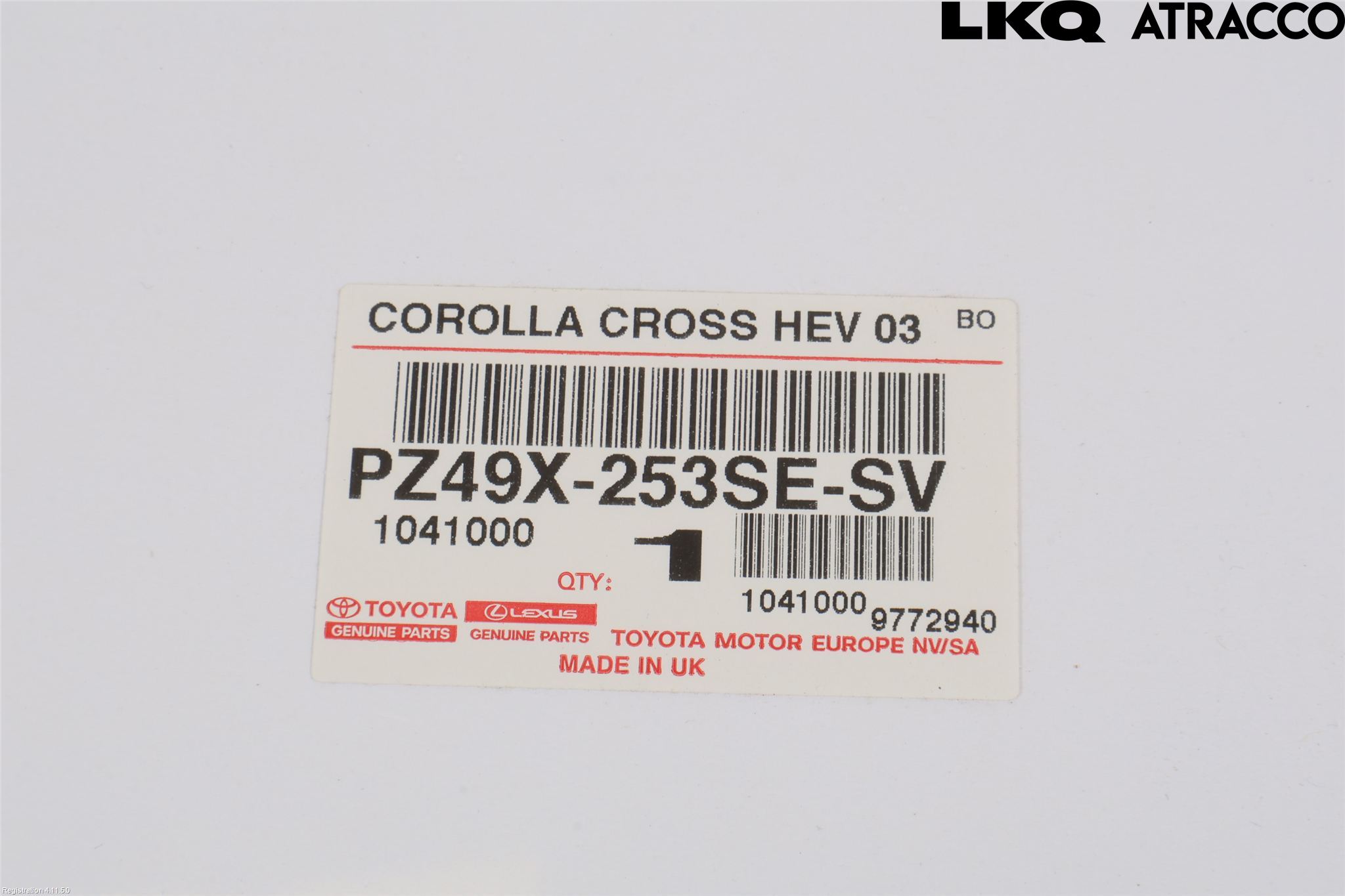Toyota COROLLA CROSS XG10 22- Instruktionsbok