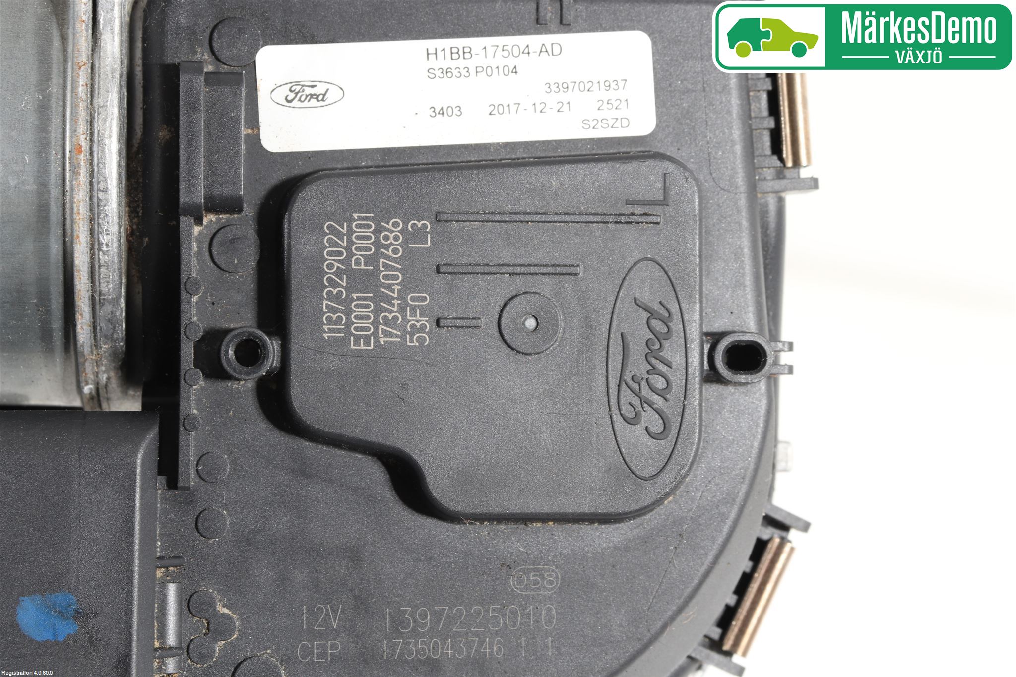 Ford FIESTA (VII) 18-23 Torkarmotor Vindruta
