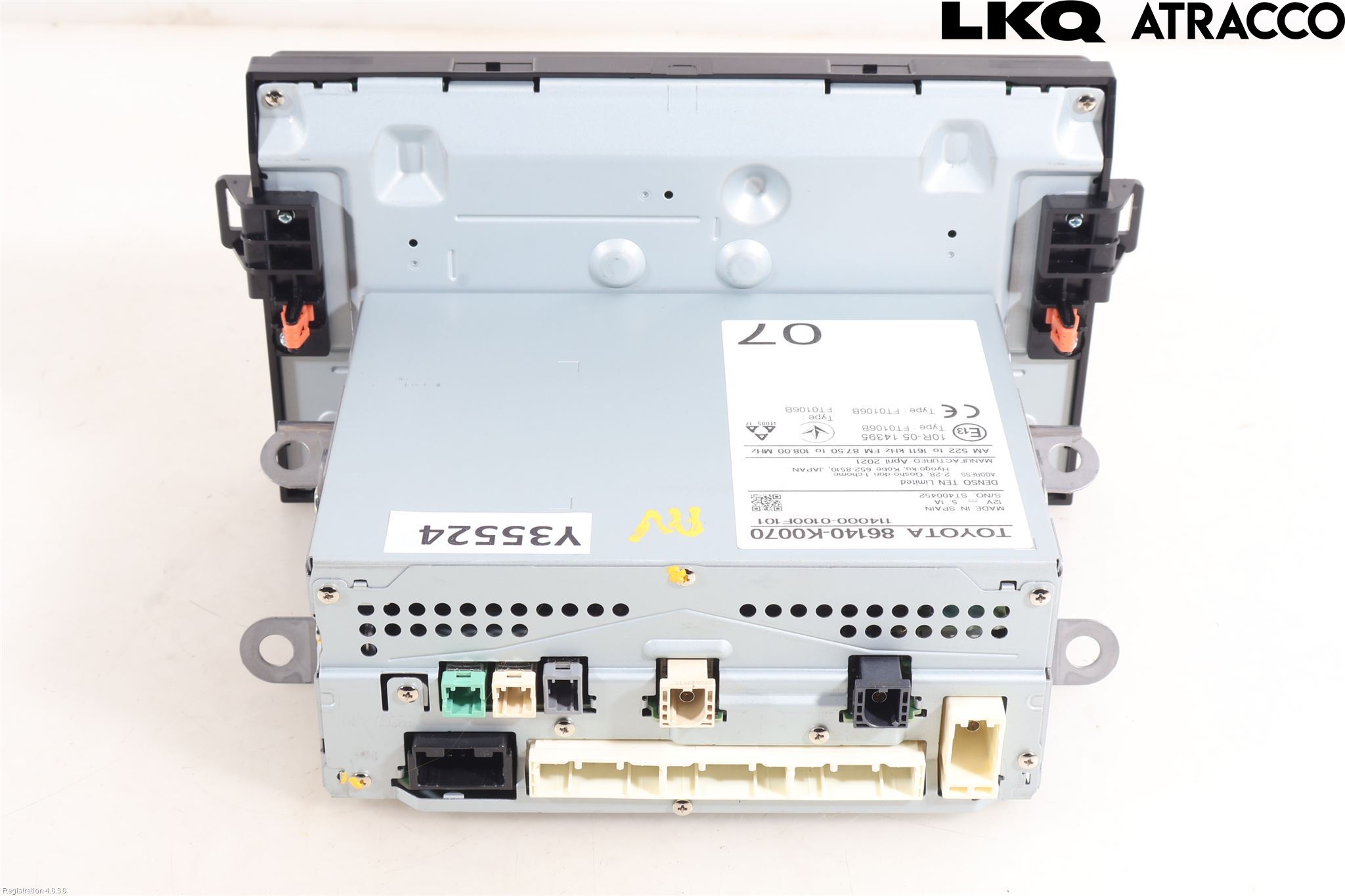 Toyota YARIS XP21 20- Cd Radio - Multimediapanel