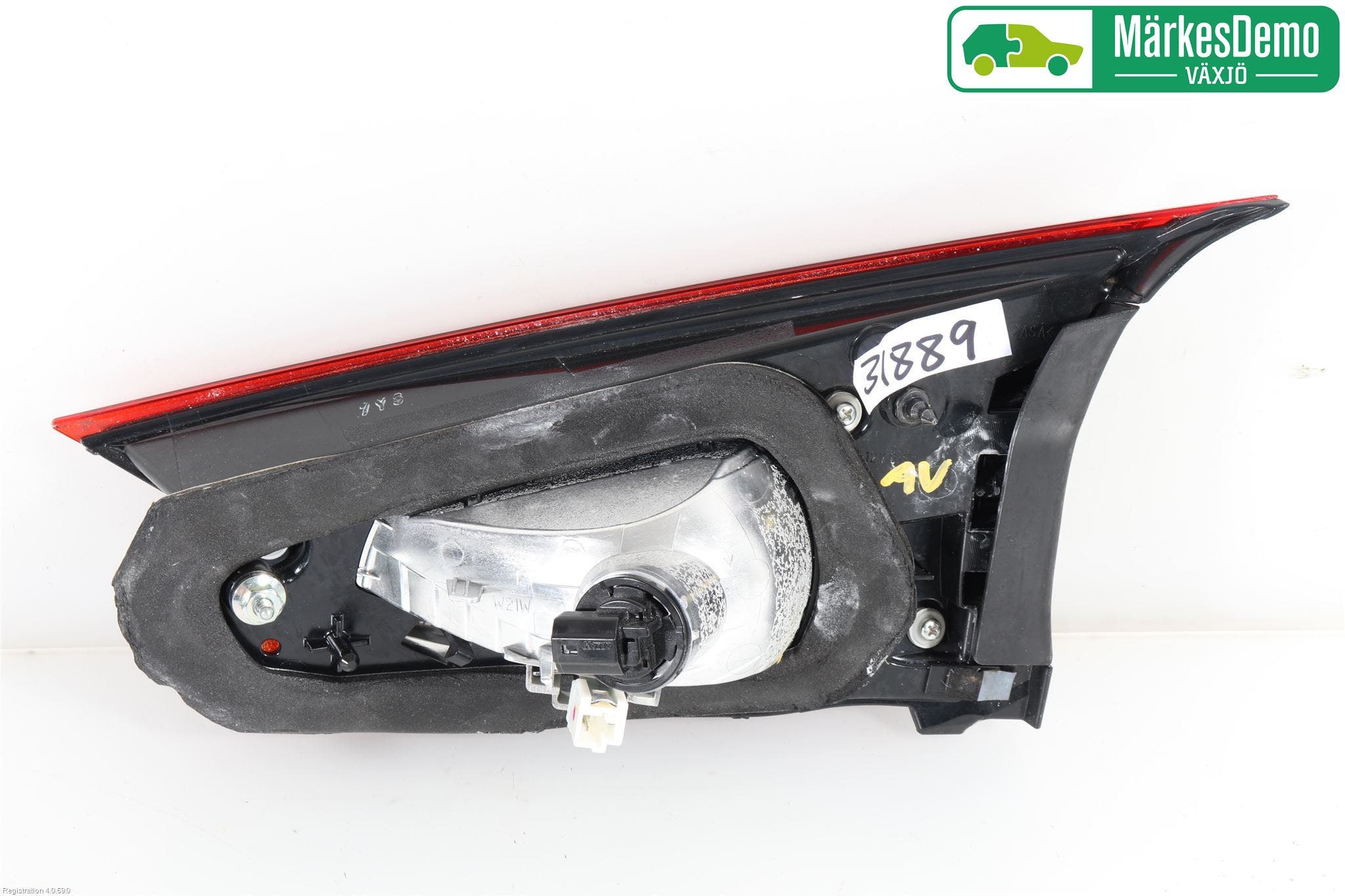 Mazda 3 III 14-19 Bakljus Lucka Vä