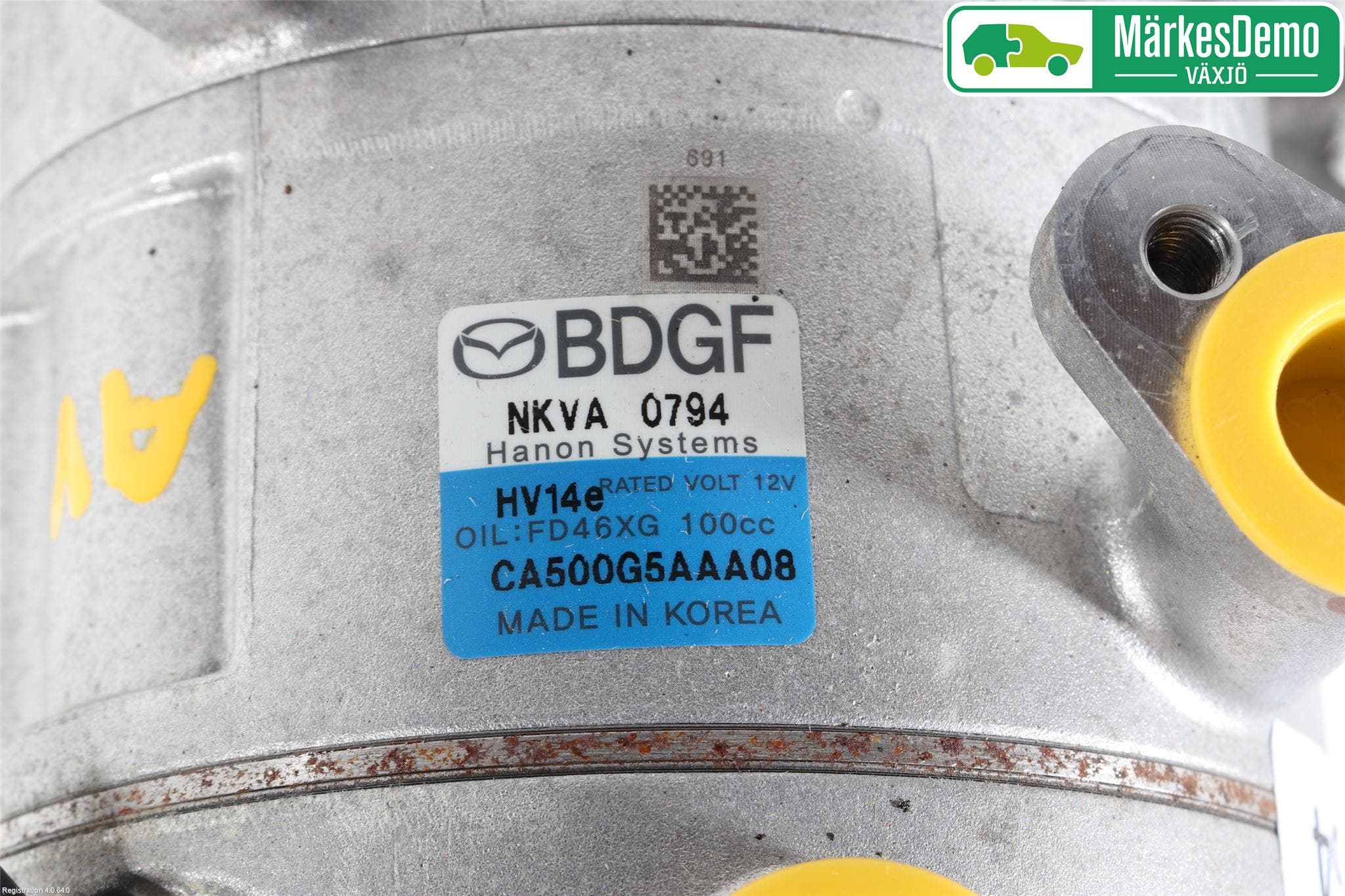 Mazda 3 IV 19- Ac Kompressor