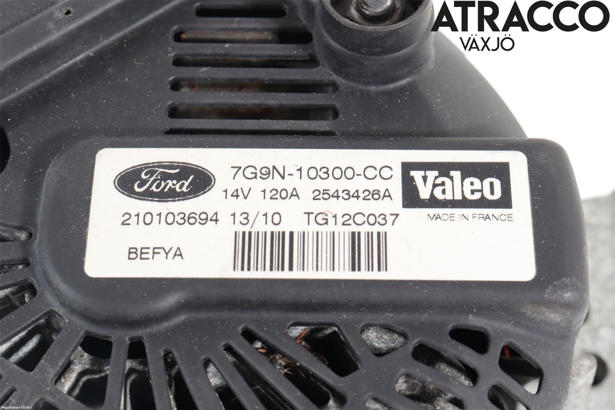 Ford FIESTA 09-12 Generator