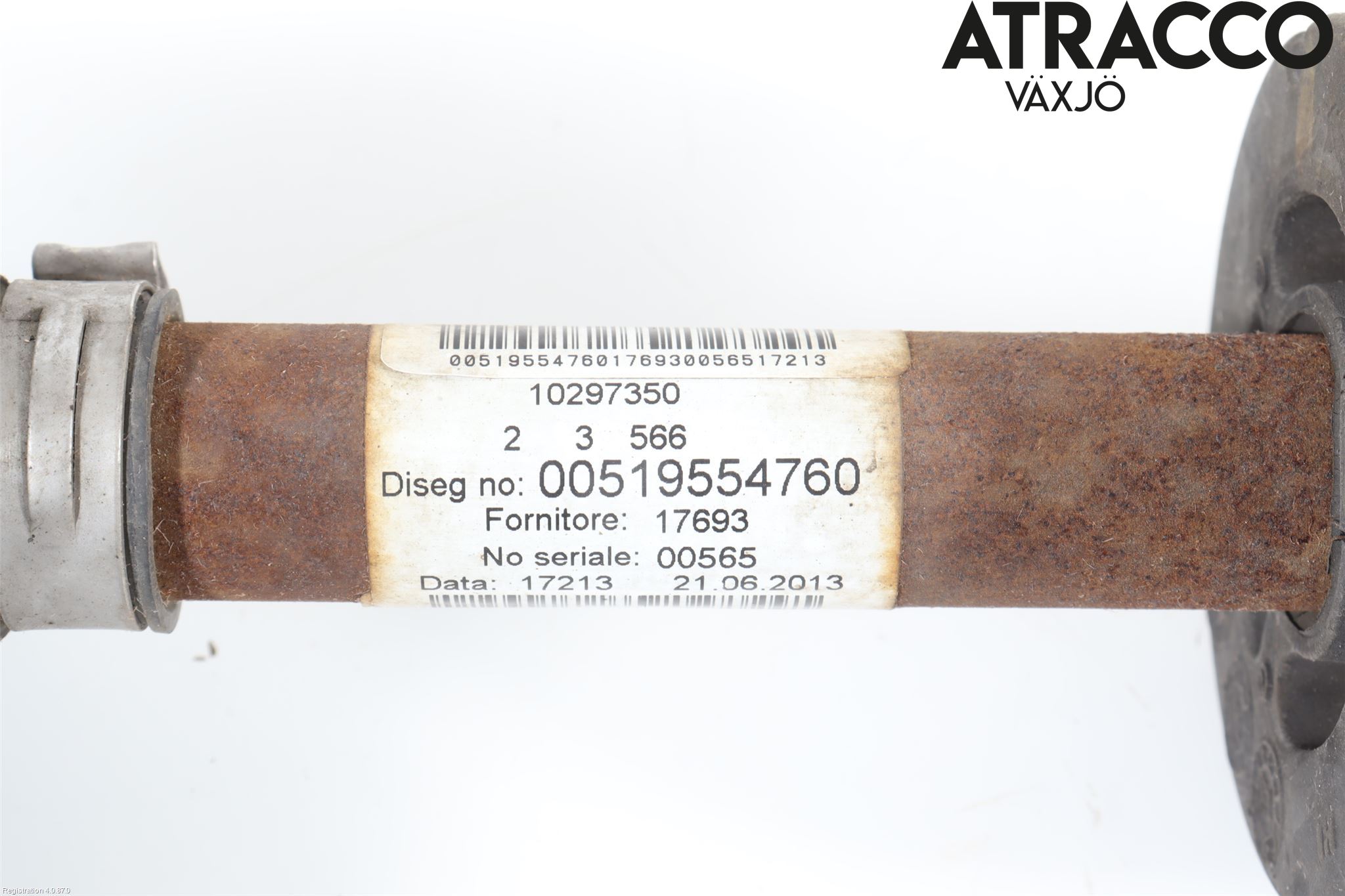 Fiat 500 07- Drivaxel Fram Höger