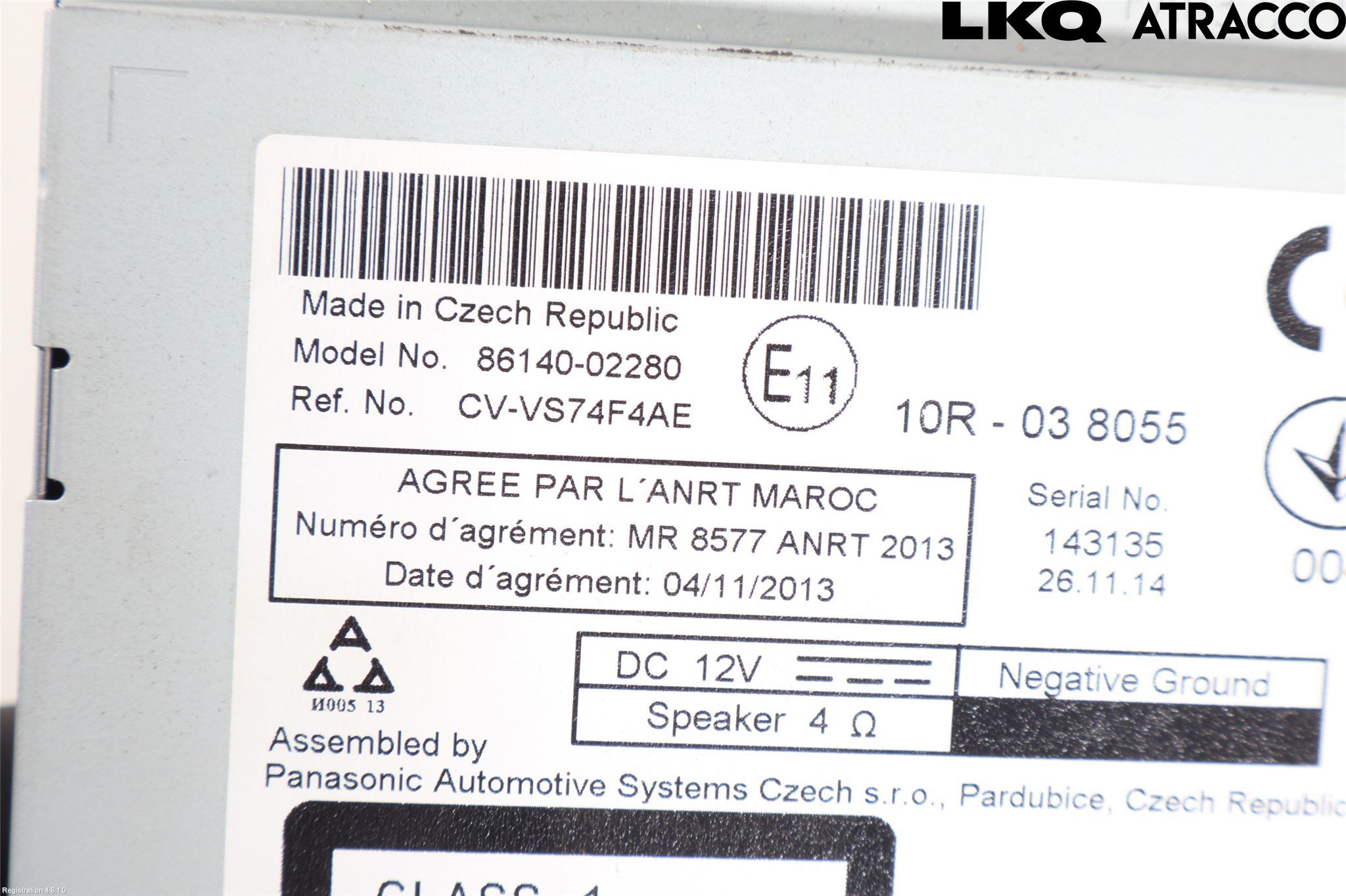 Toyota AURIS 13-19 Cd Radio - Multimediapanel