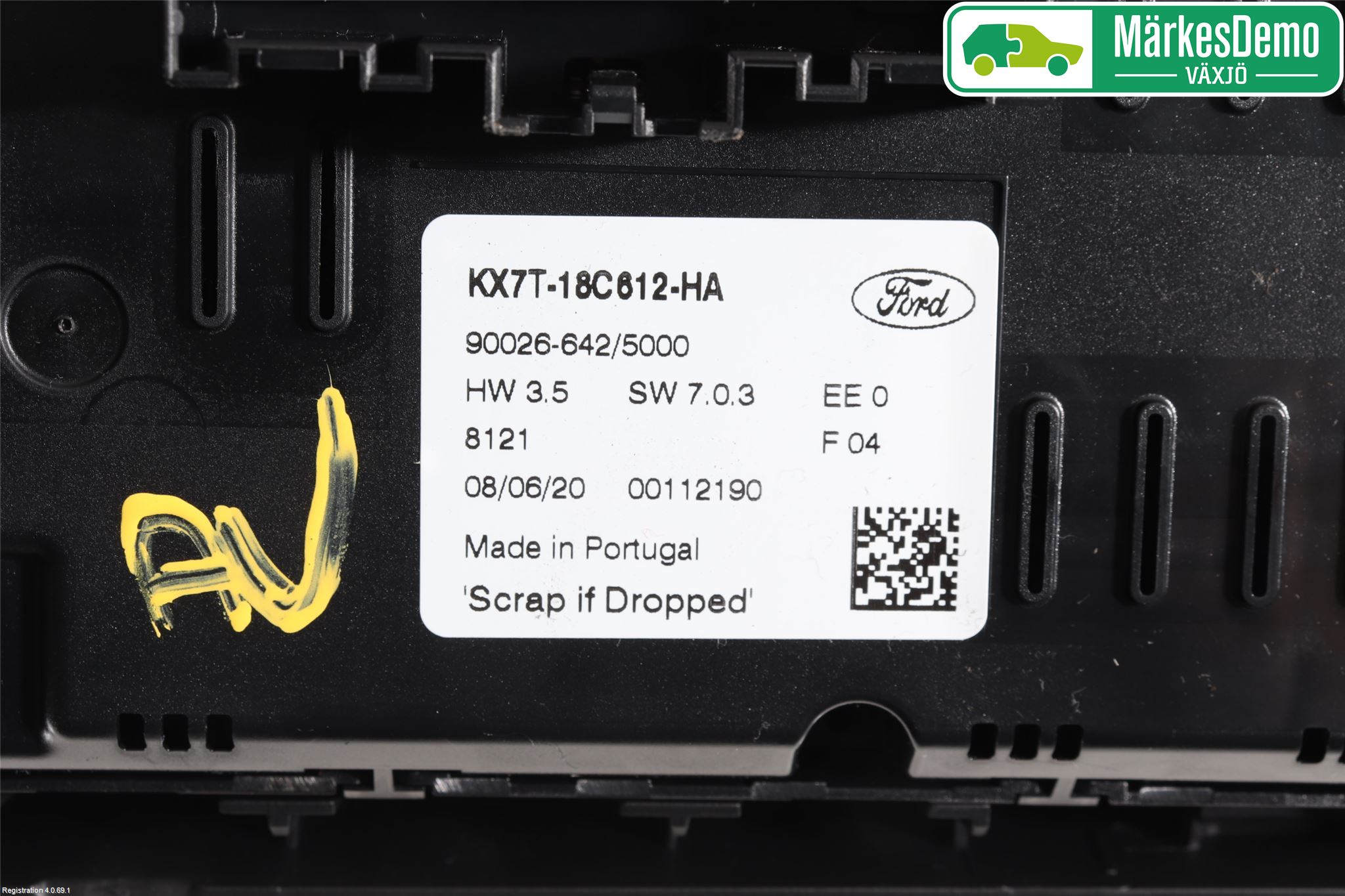 Ford FOCUS 19- Ac Styrenhet Ac Manöveren