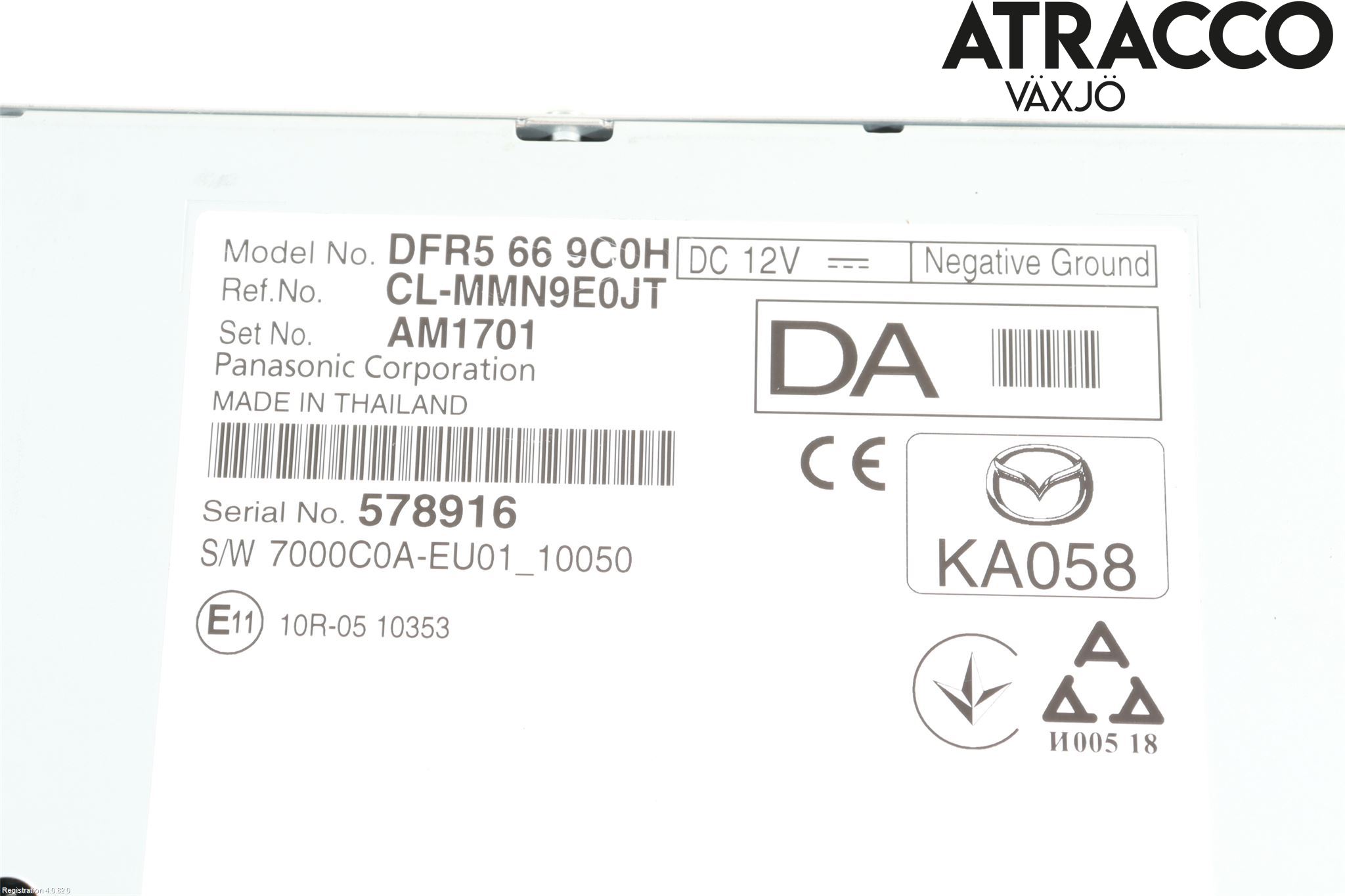 Mazda CX-30 20- Cd Radio - Multimediapanel