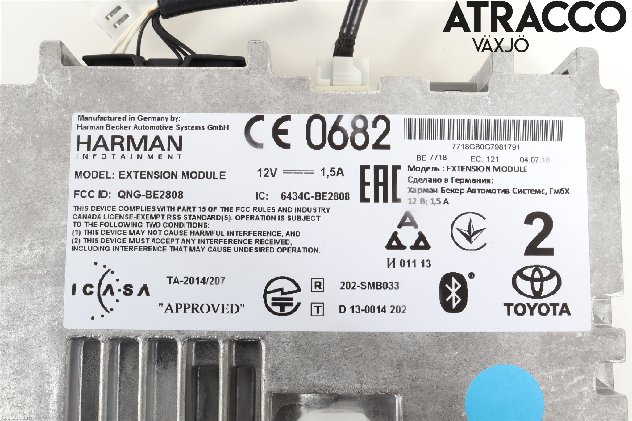 Toyota PRIUS (ZVW50) 16-21 Cd Radio - Multimediapanel