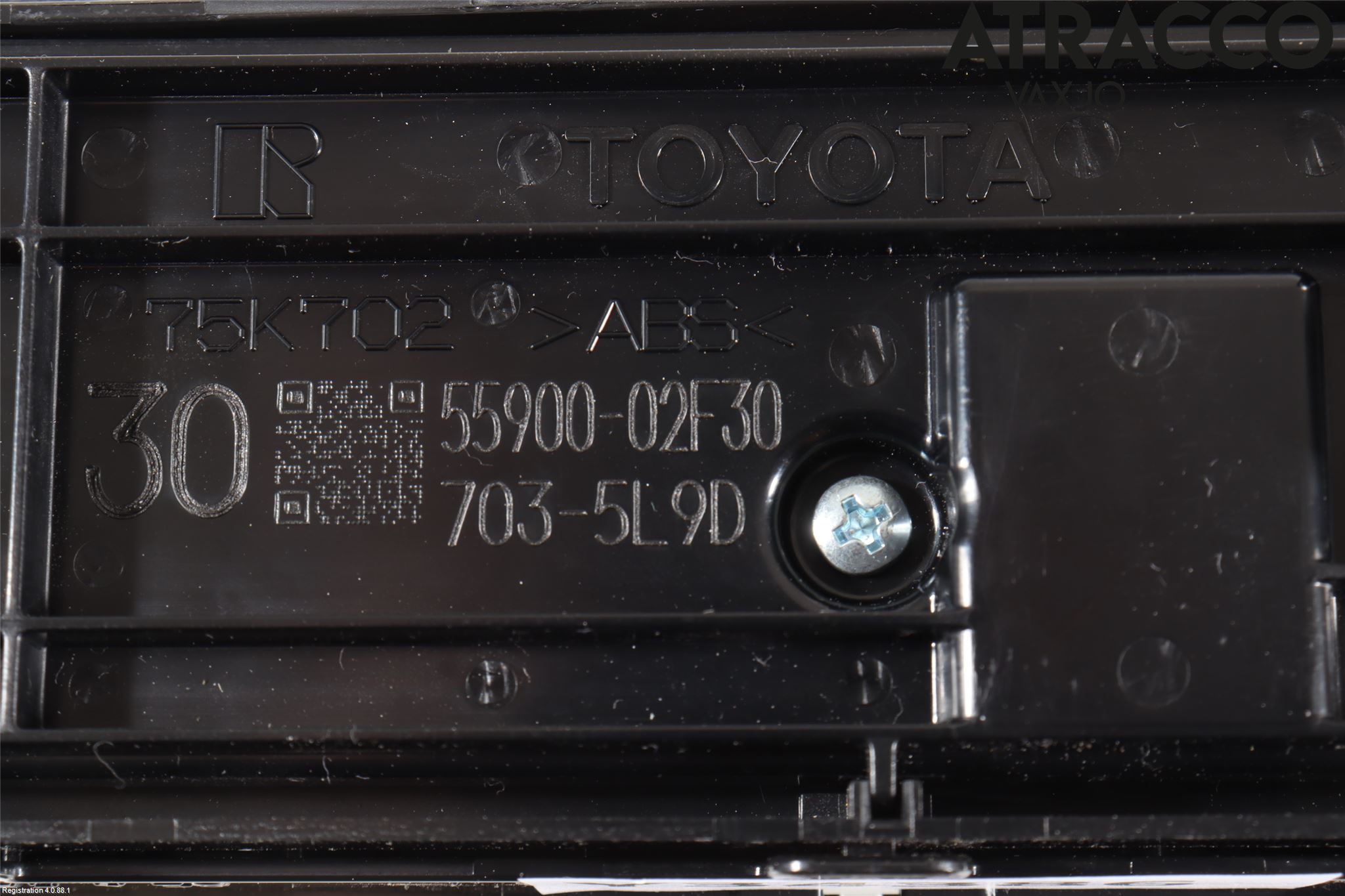 Toyota COROLLA 19- Ac Styrenhet Ac Manöveren
