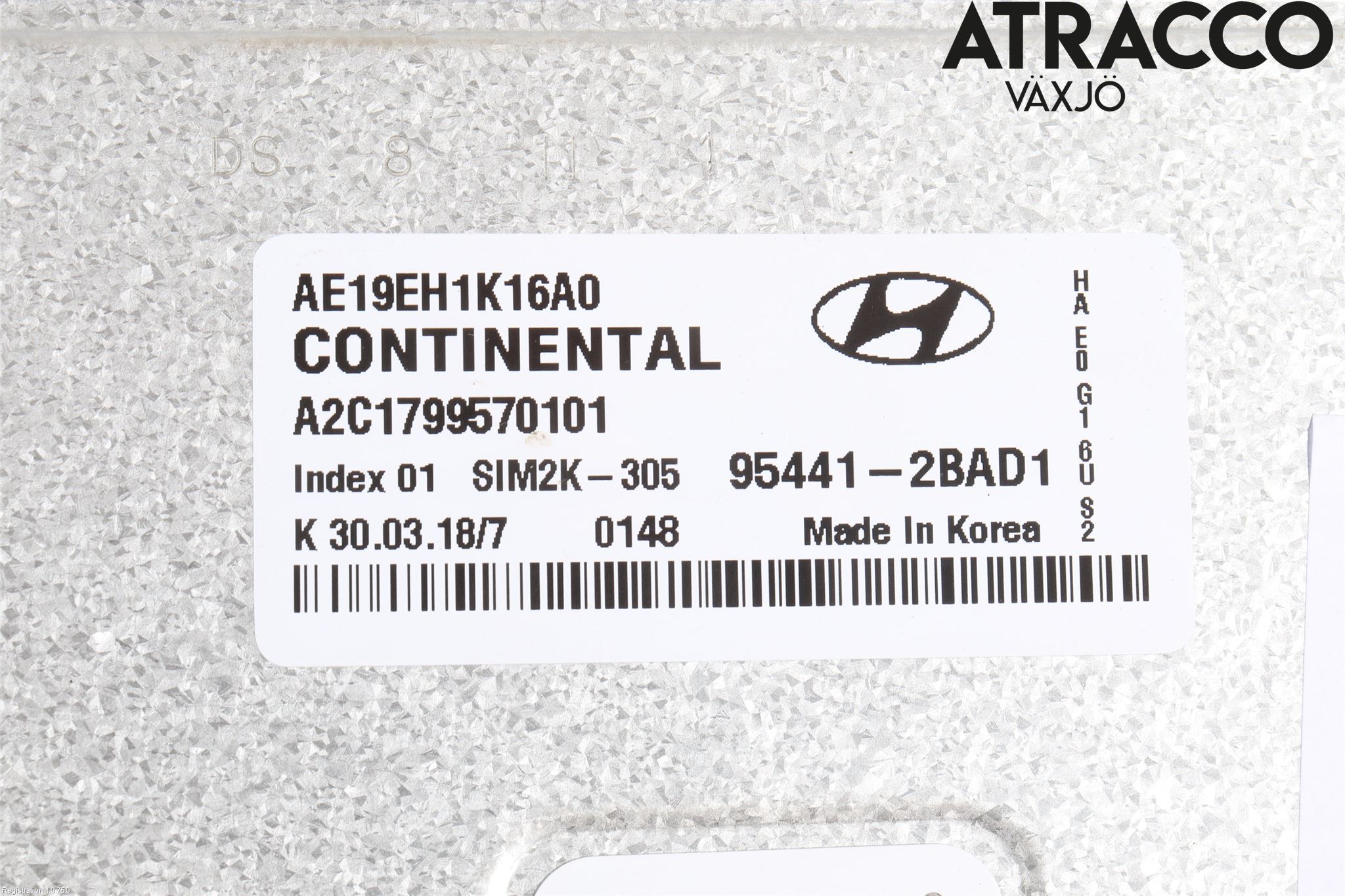 Hyundai IONIQ AE 17-22 Styrenhet Växellåda