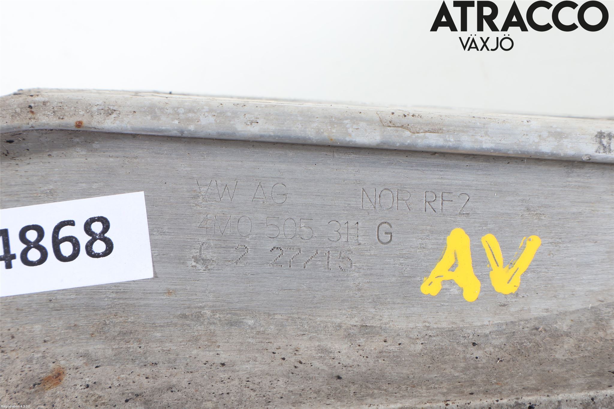 Audi Q7/SQ7 Bärarm Bak Höger