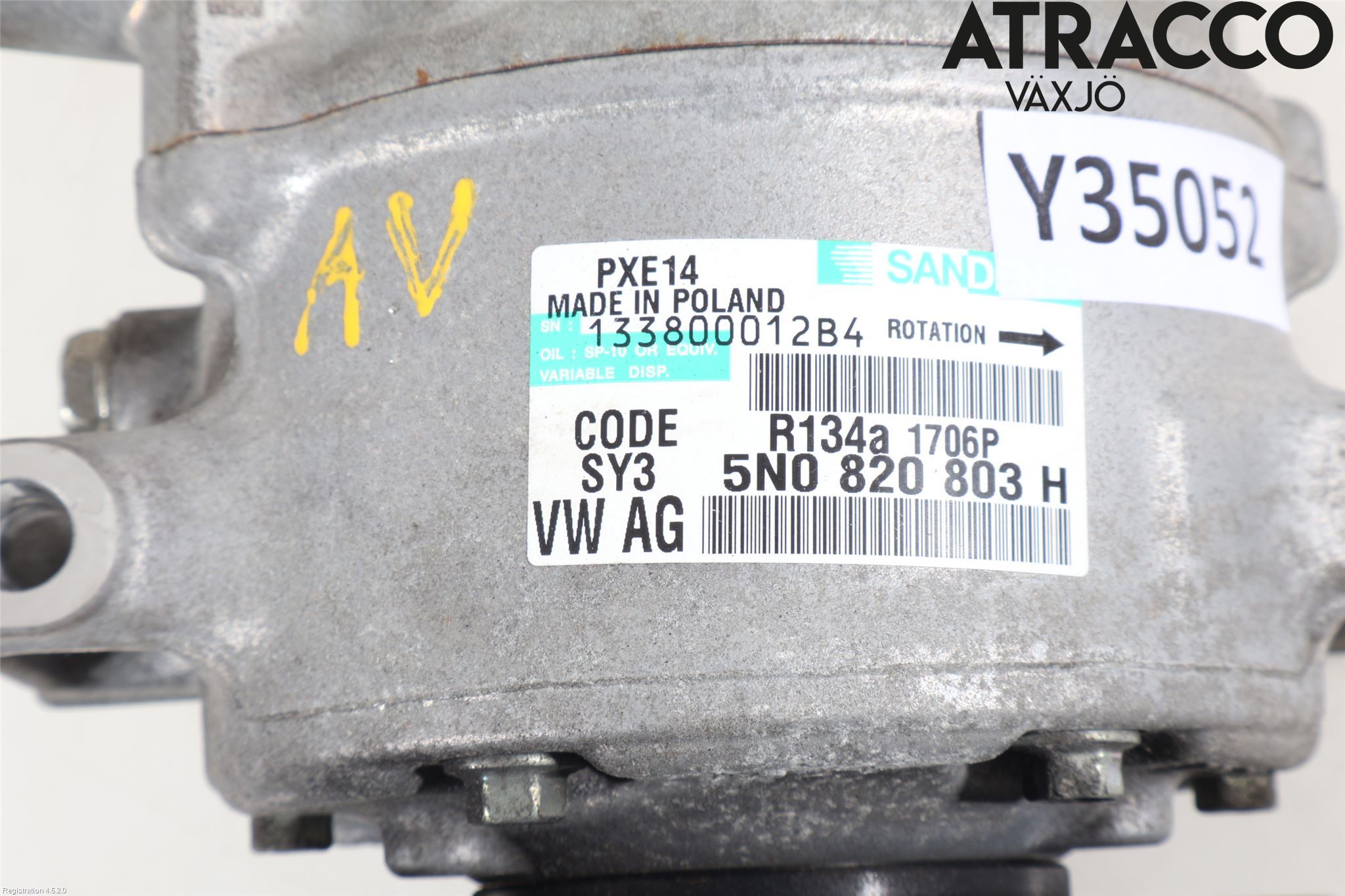 Audi A3/S3 05-13 Ac Kompressor