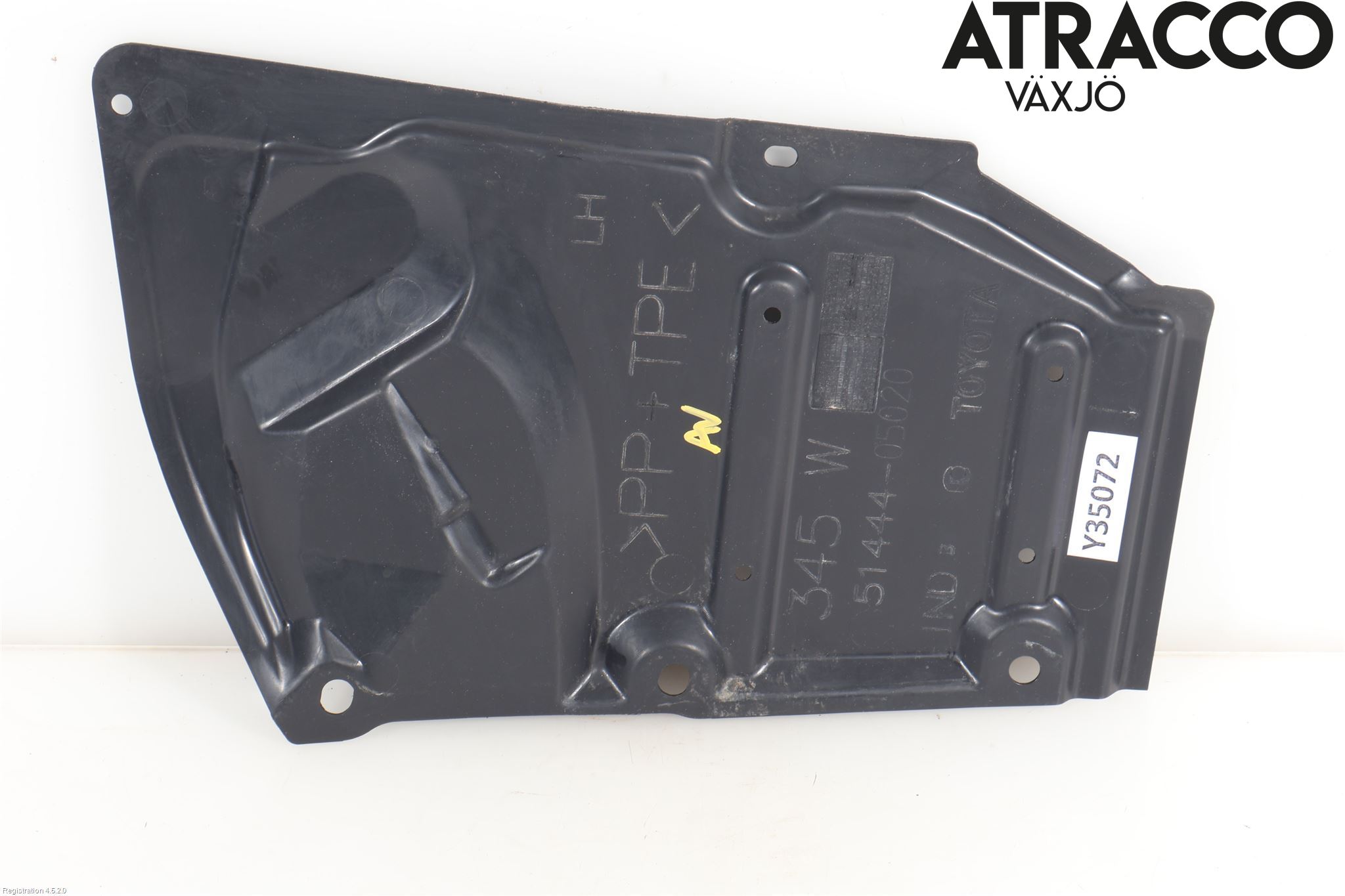 Toyota AURIS 13-19 Hasplåt Plåt-Plast