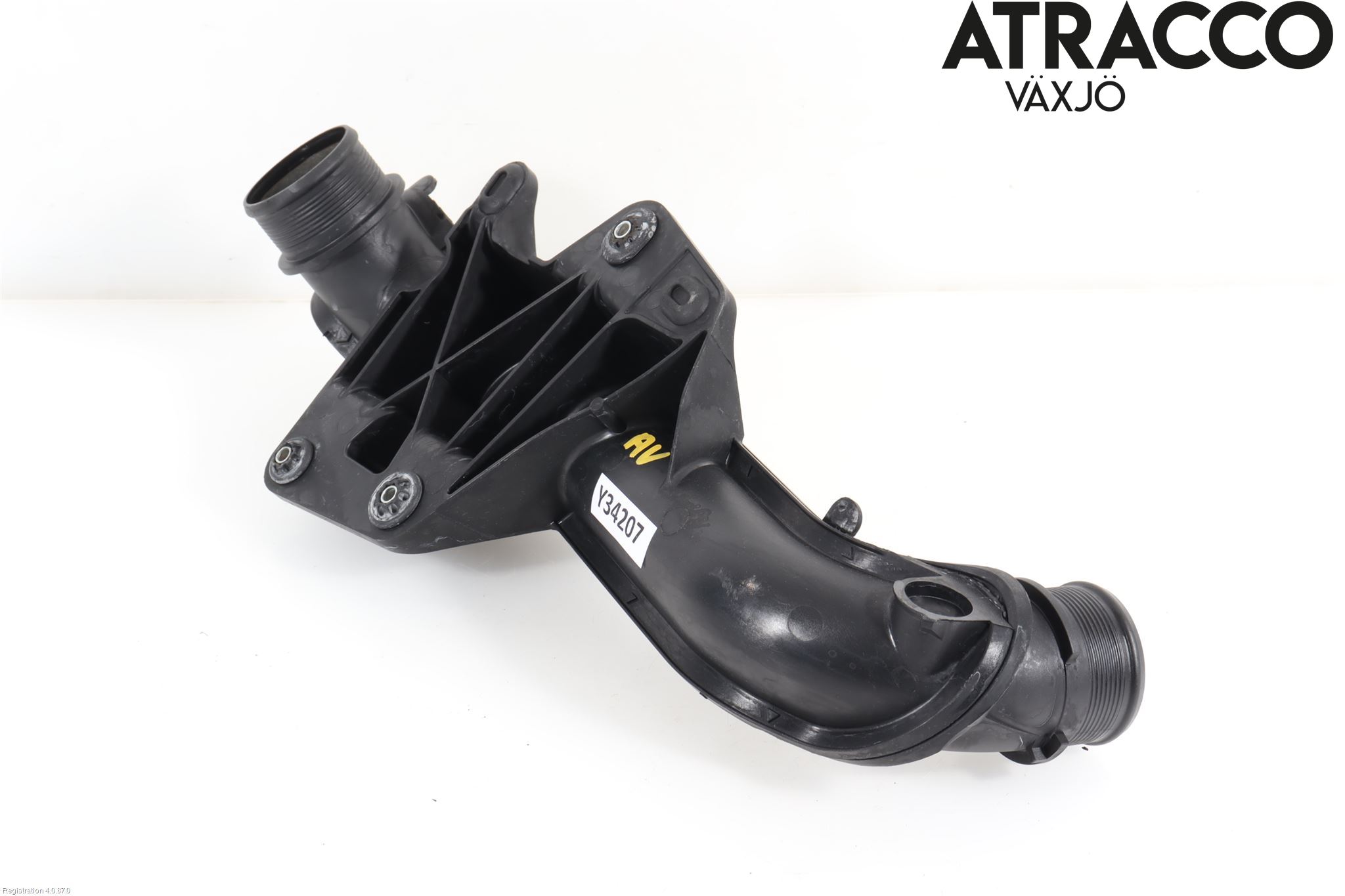 Audi A4/S4 08-11 Laddluft-Intercoolerrör