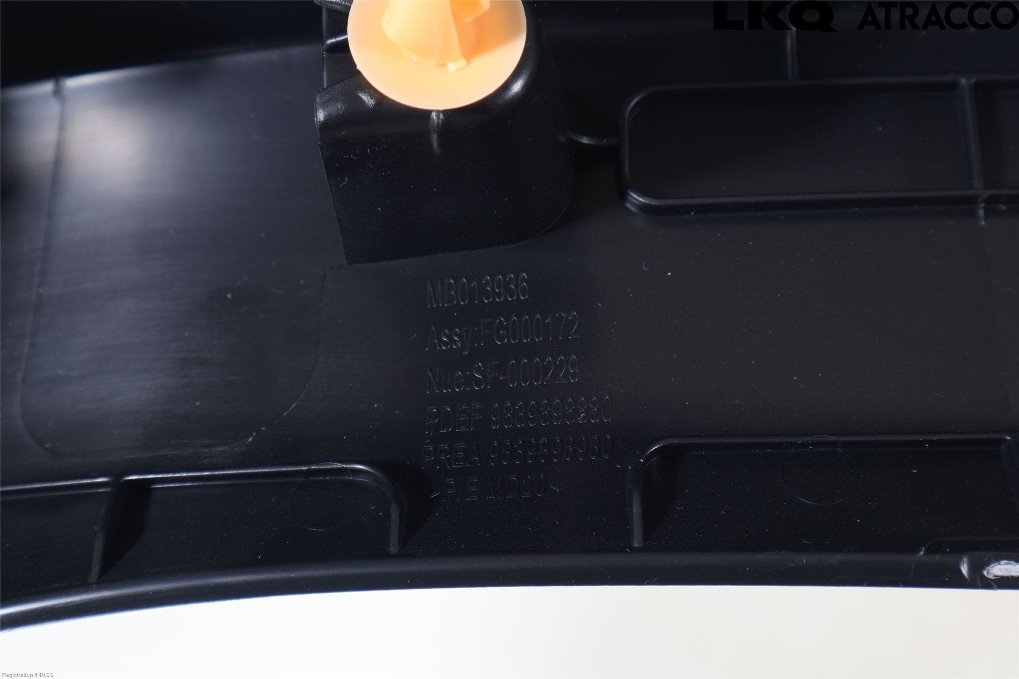 Alfa PEUGEOT 5008/E-5008 24- Inredning Bakluckeklädsel