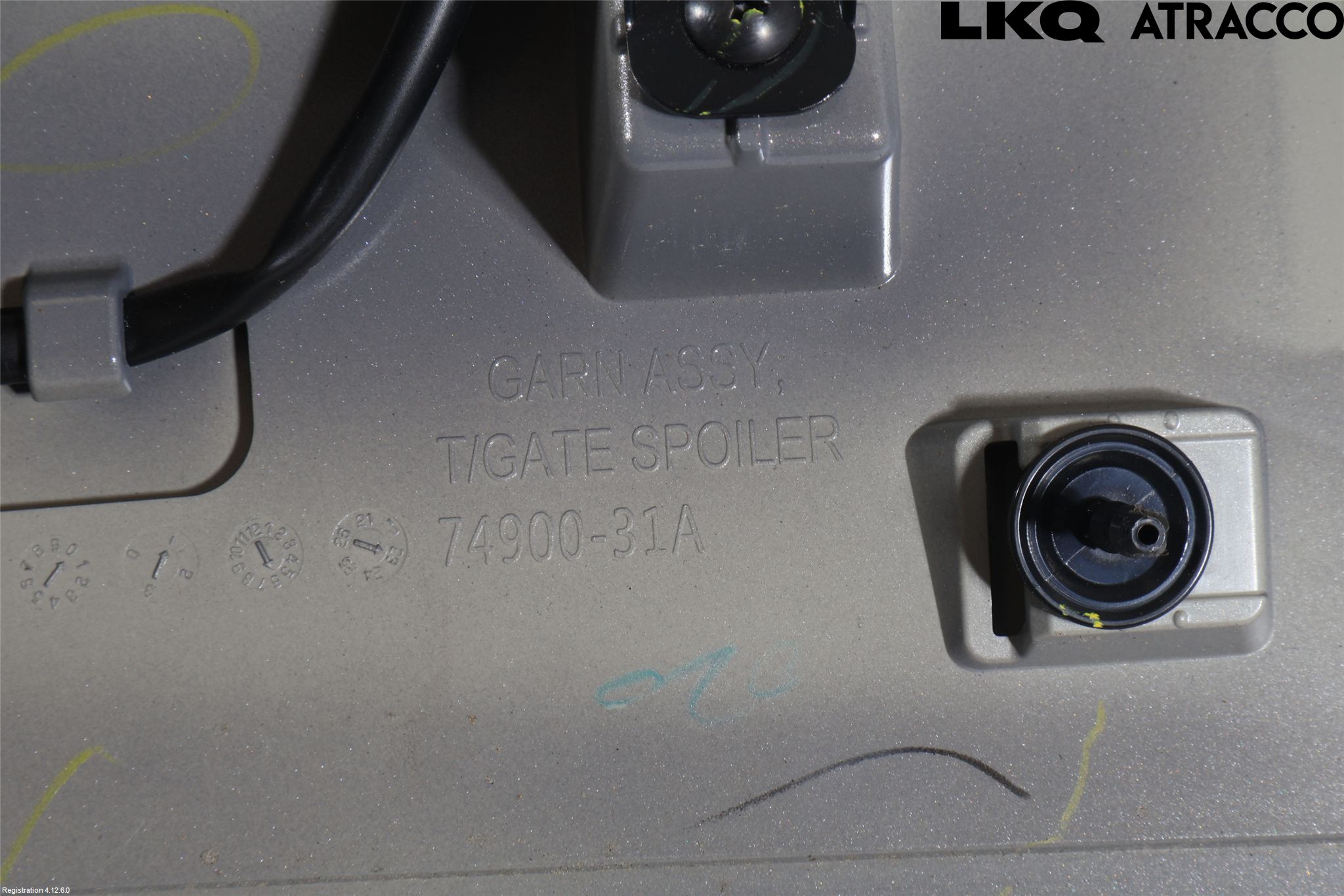 Honda E:NY1 23- Spoiler Baklucka