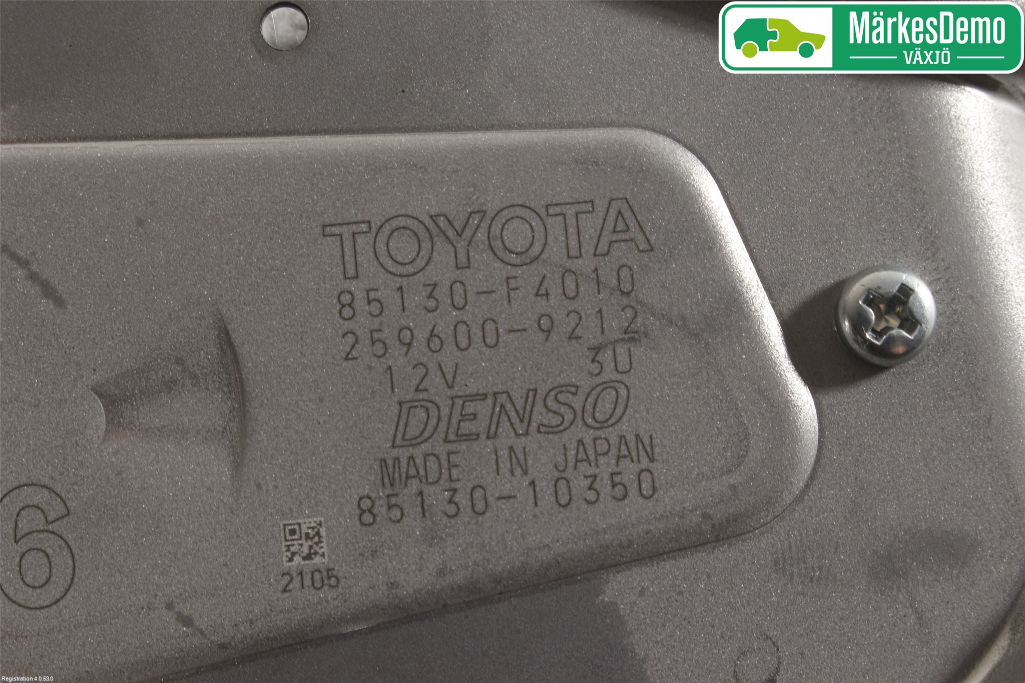 Toyota C-HR 16-23 Torkarmotor Baklucka