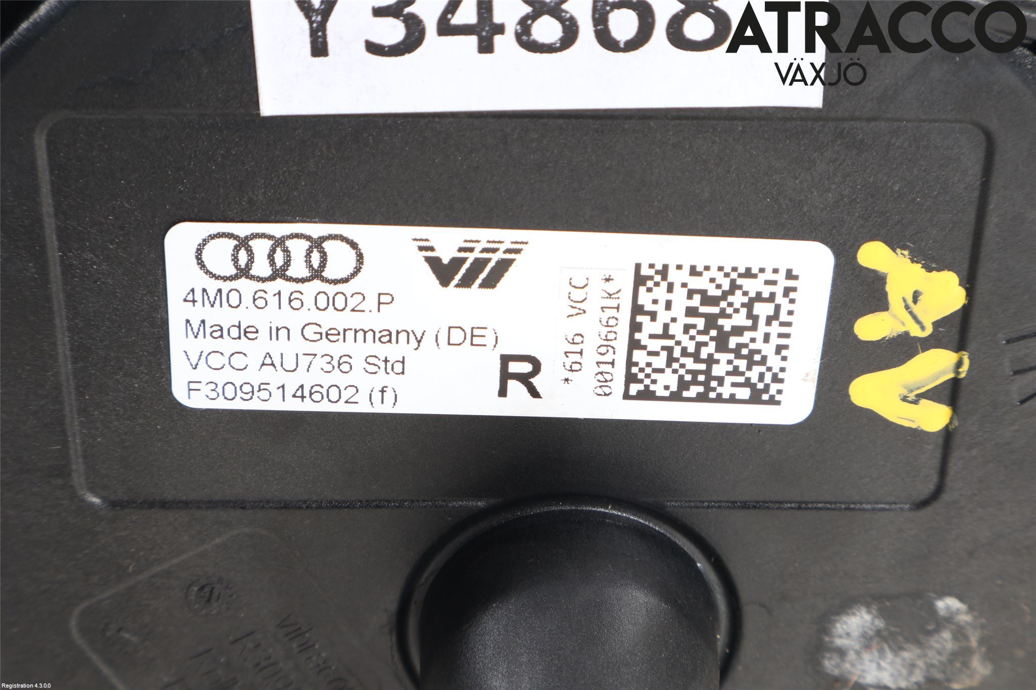 Audi Q7/SQ7 Nivå-Luftfjädring Bälg