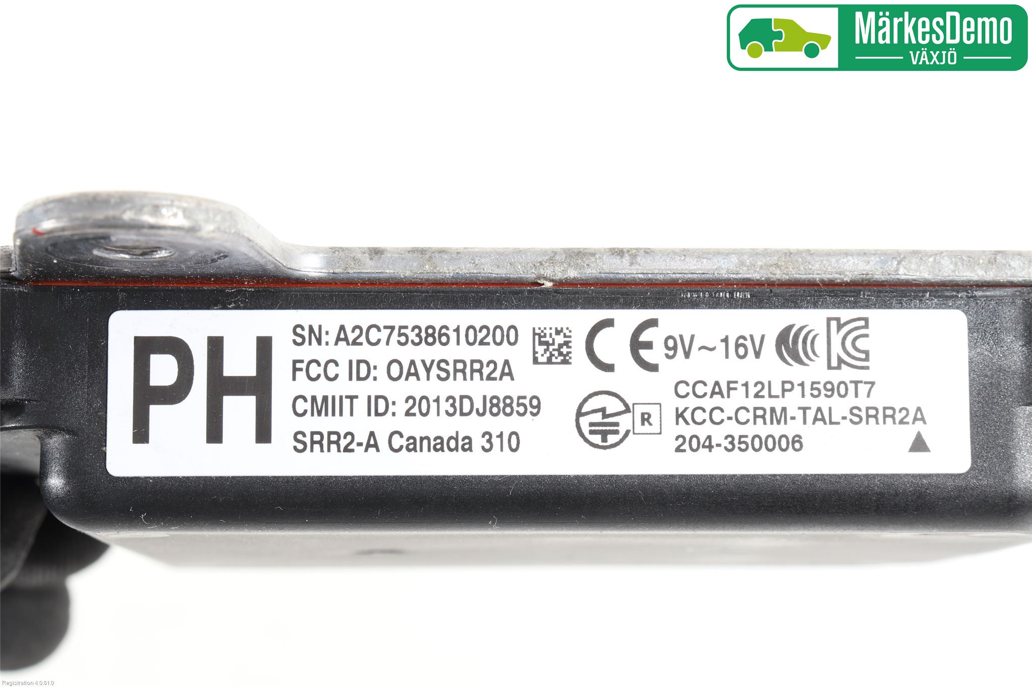 Toyota PRIUS (ZVW50) 16-21 Sensor Aktivt Kollisionsskydd