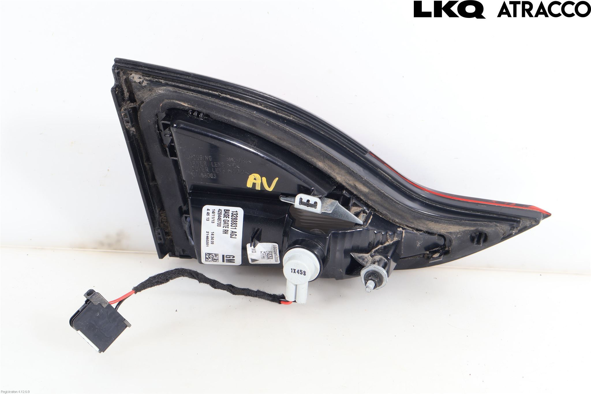 Opel ZAFIRA C 12-19 Bakljus Lucka Hö