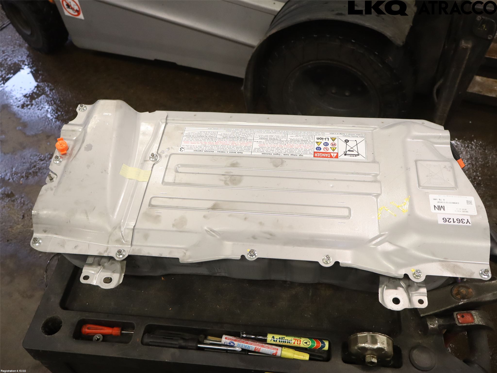 Toyota YARIS XP21 20- Batteri Högspänning