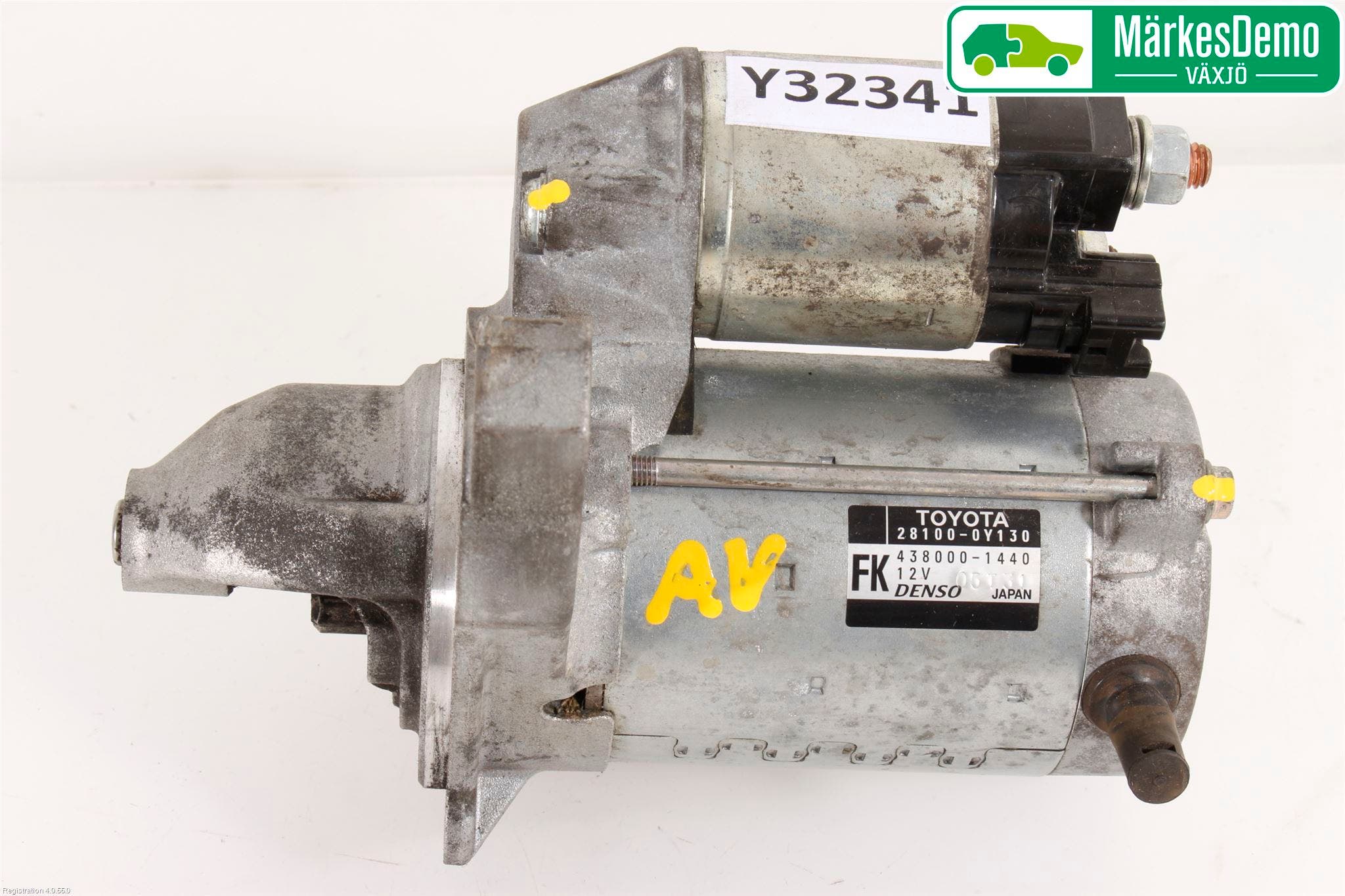 Toyota YARIS XP130 15-20 Startmotor