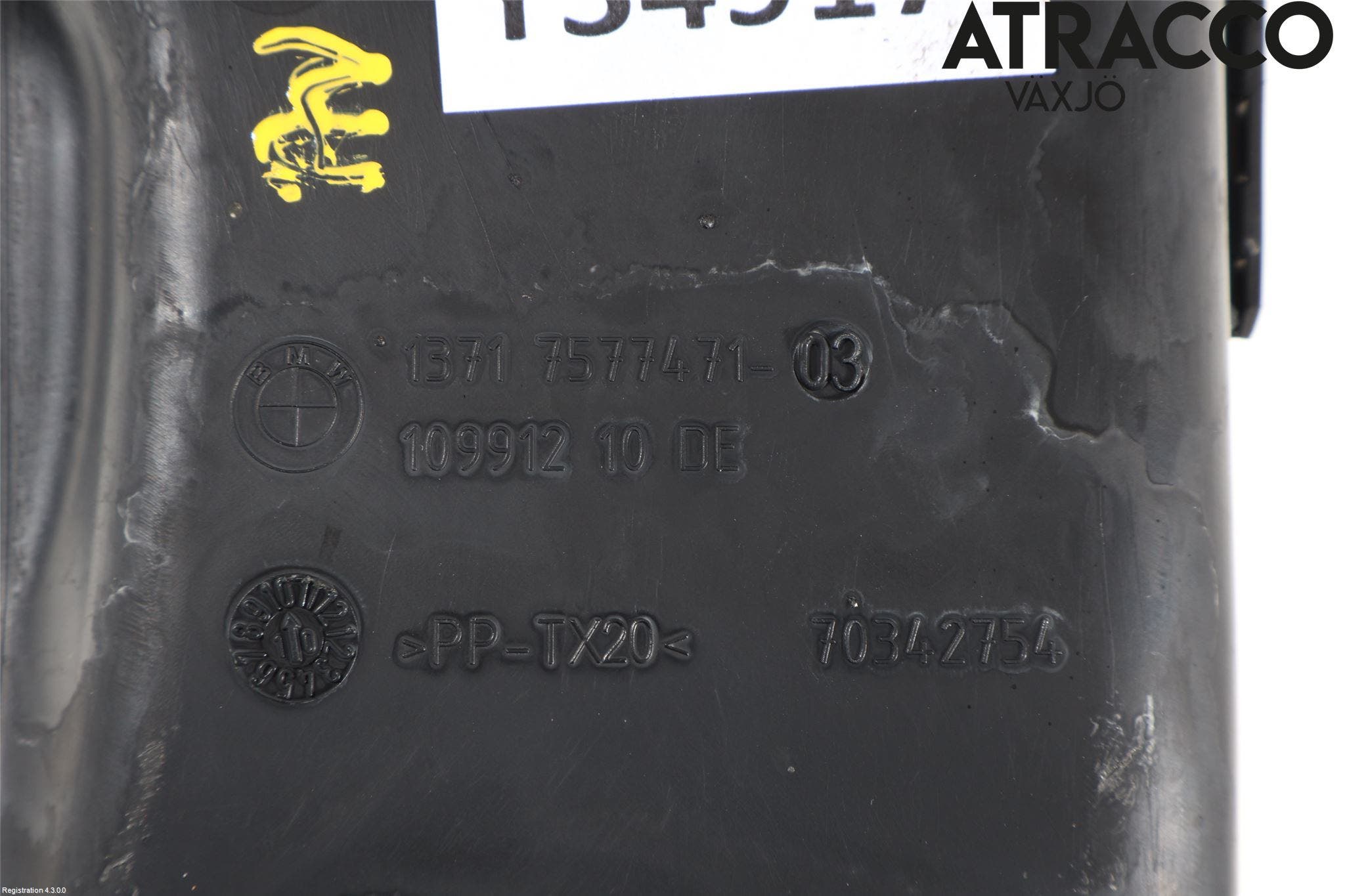 BMW 5 F10/F11/F18 09-17 Deflektor Plåt-Plast Kylning