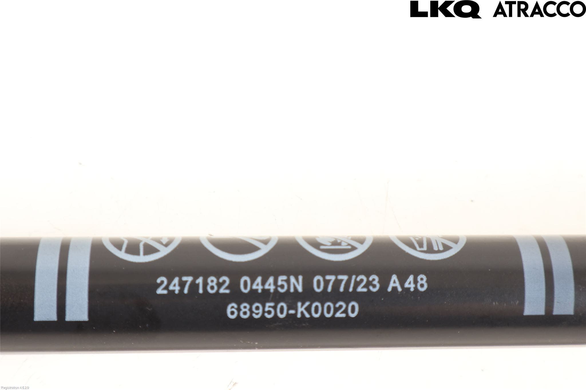 Toyota YARIS XP21 20- Gasfjäder Baklucka