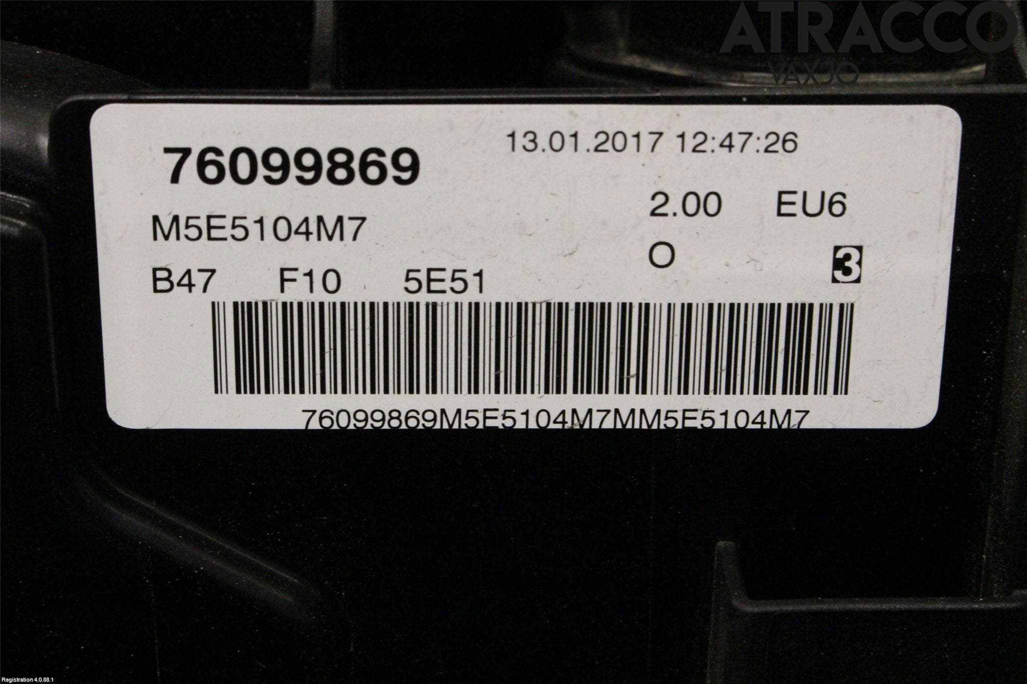 BMW 5 F10/F11/F18 09-17 Motor Diesel