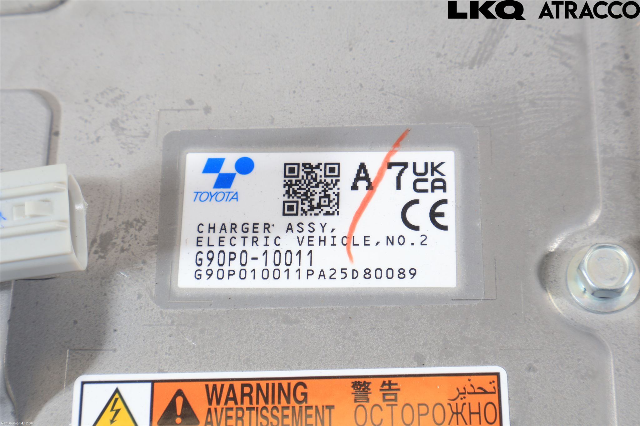 Toyota C-HR 24- Batteriladdare Högspänning