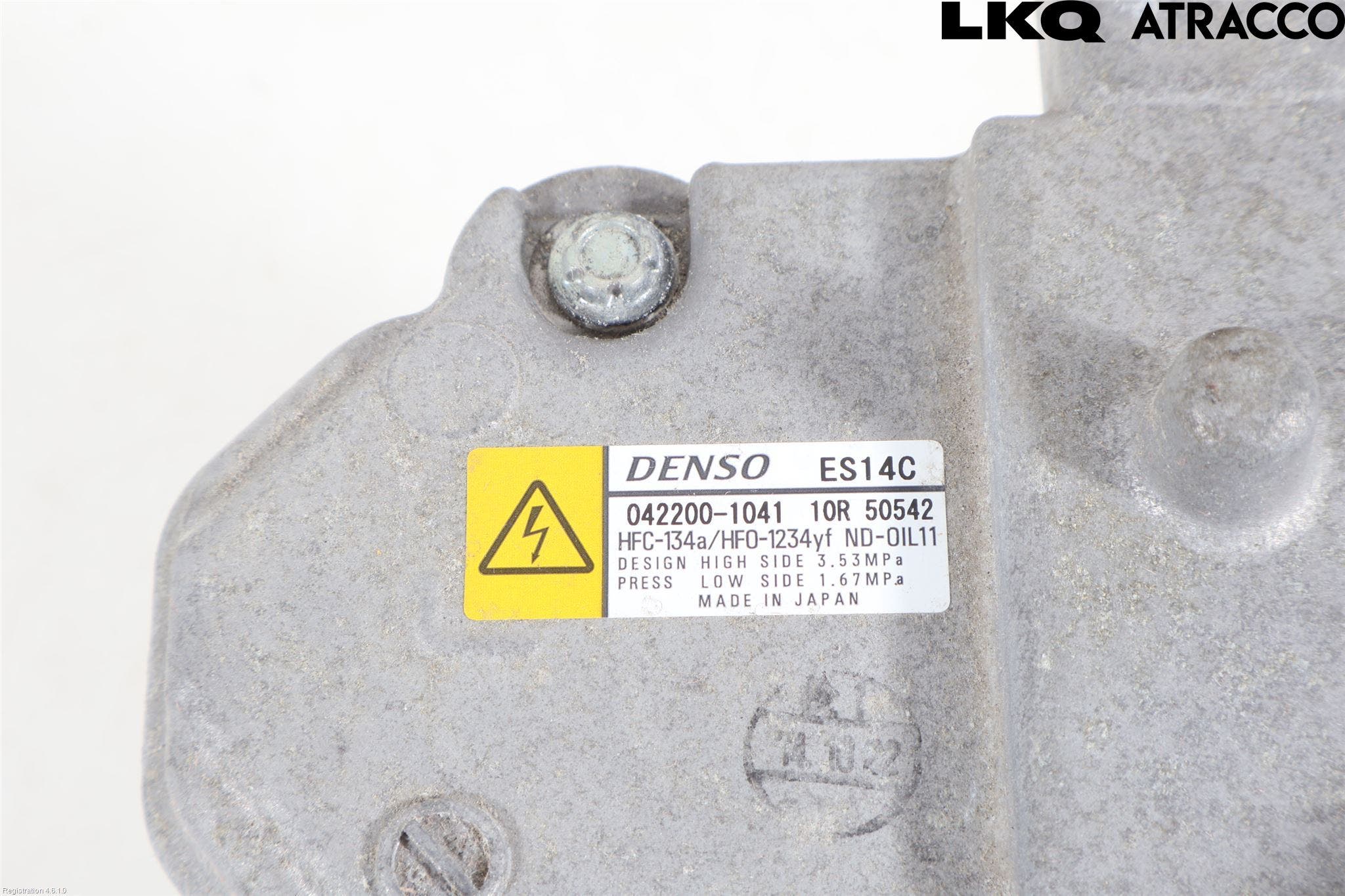 Toyota YARIS XP130 15-20 Ac Kompressor