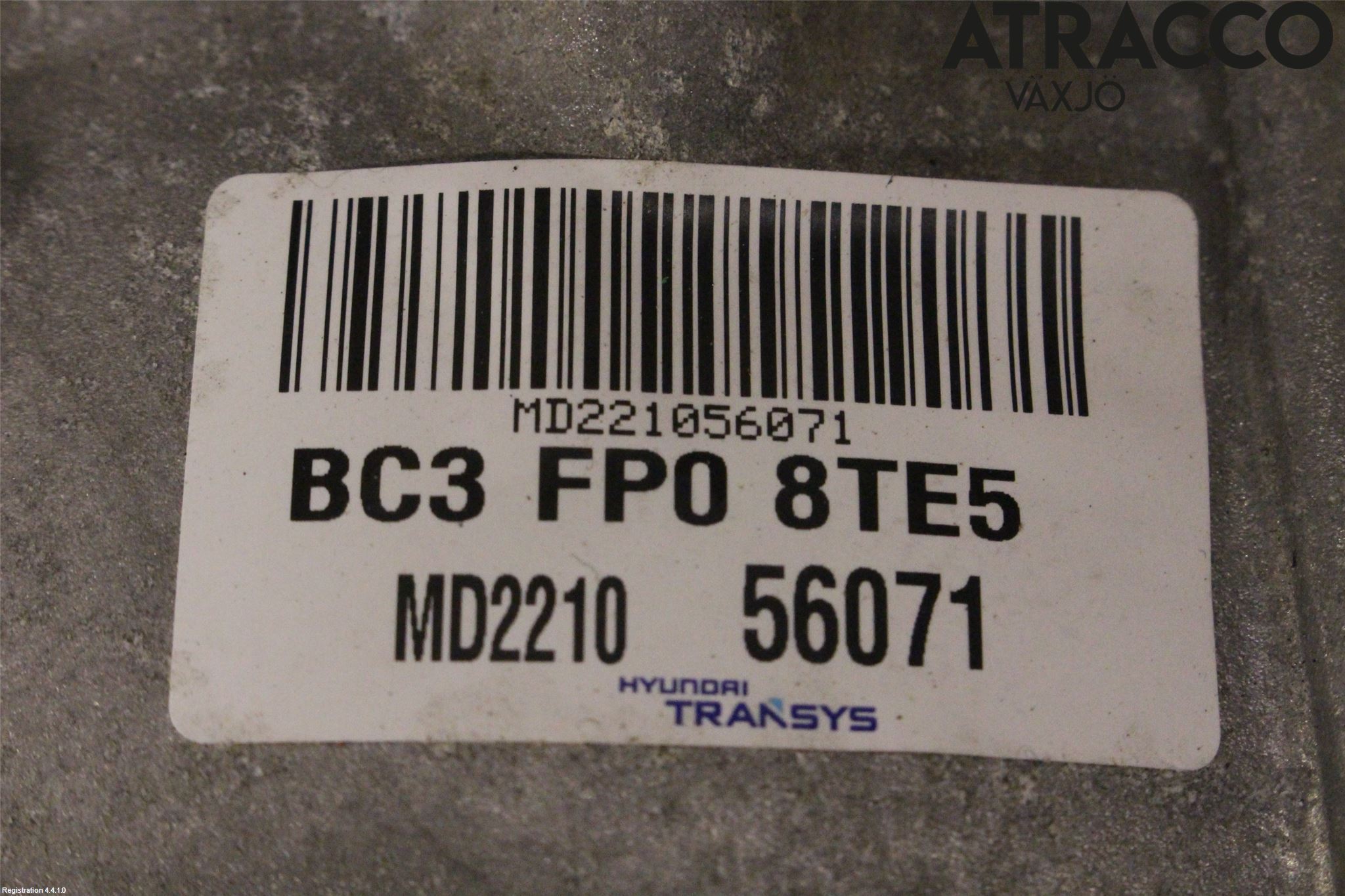 Hyundai BAYON BC3 21- Växellåda Man 5 Vxl