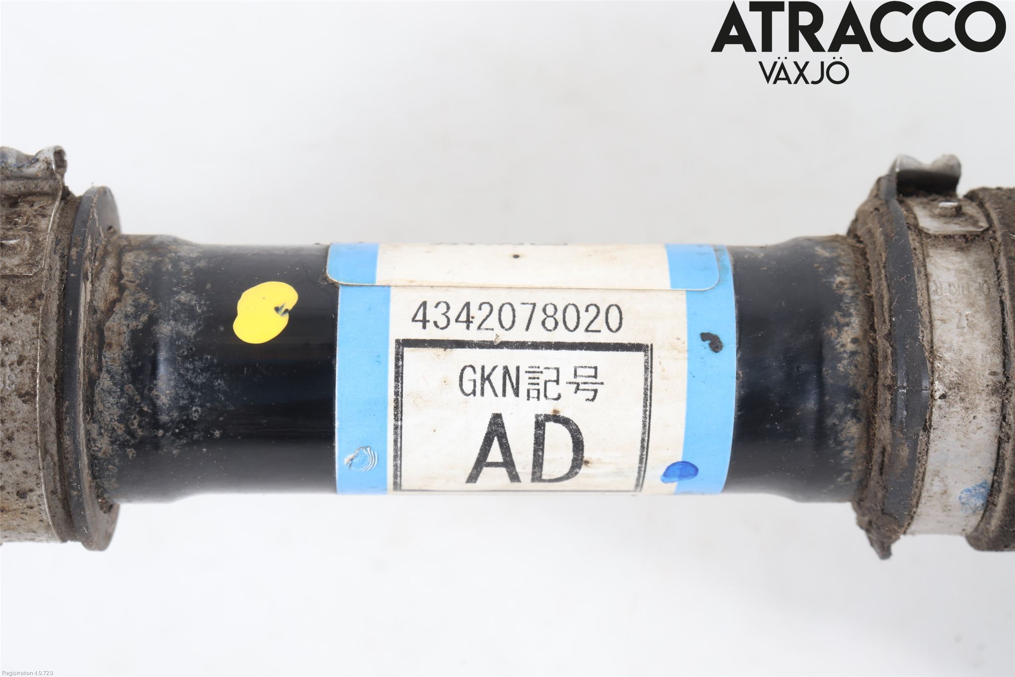 Lexus NX 300h 15-21 Drivaxel Fram Vänster